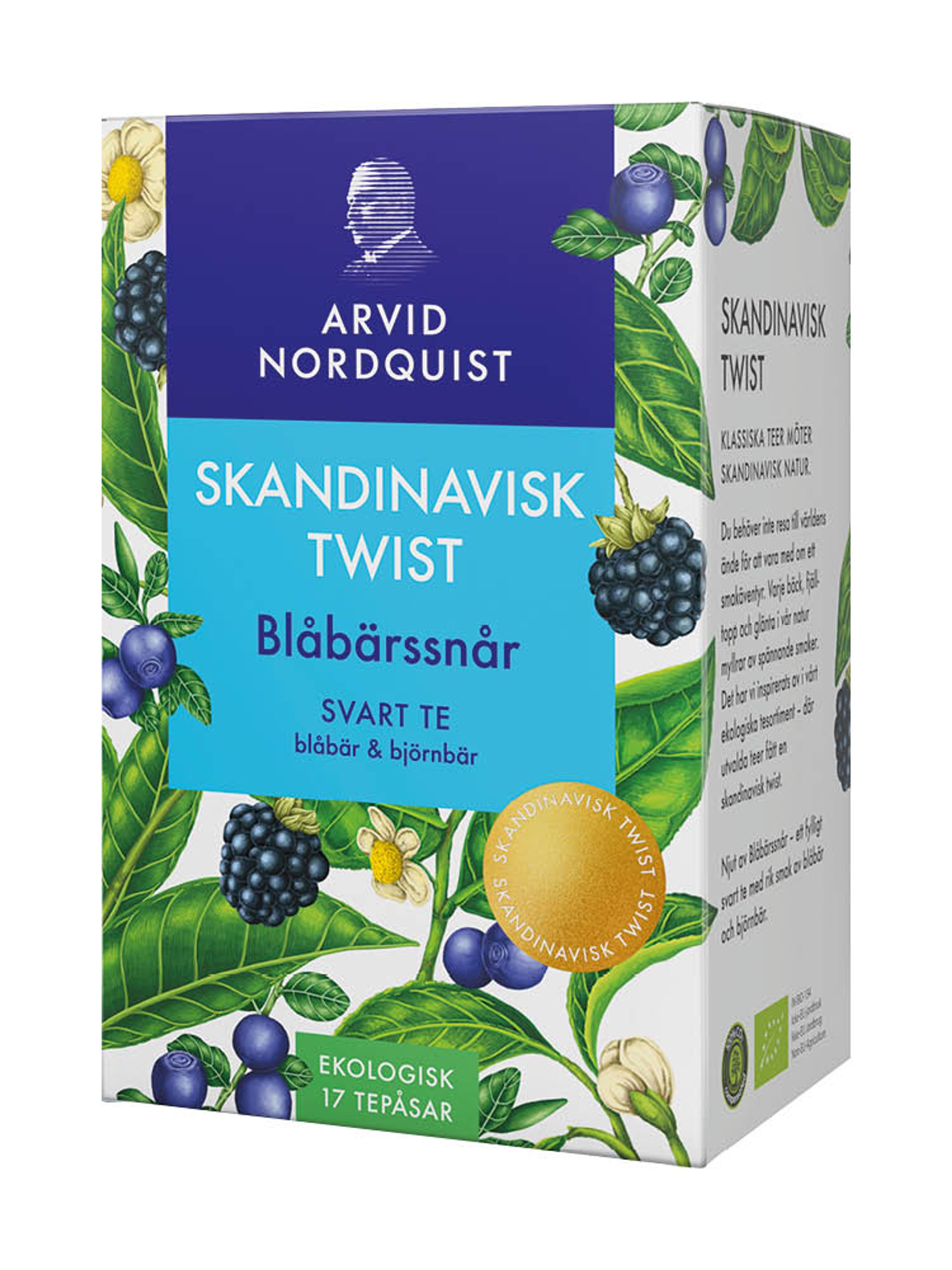 Produktbild som visar Te Blåbärssnår från Arvid Nordquist