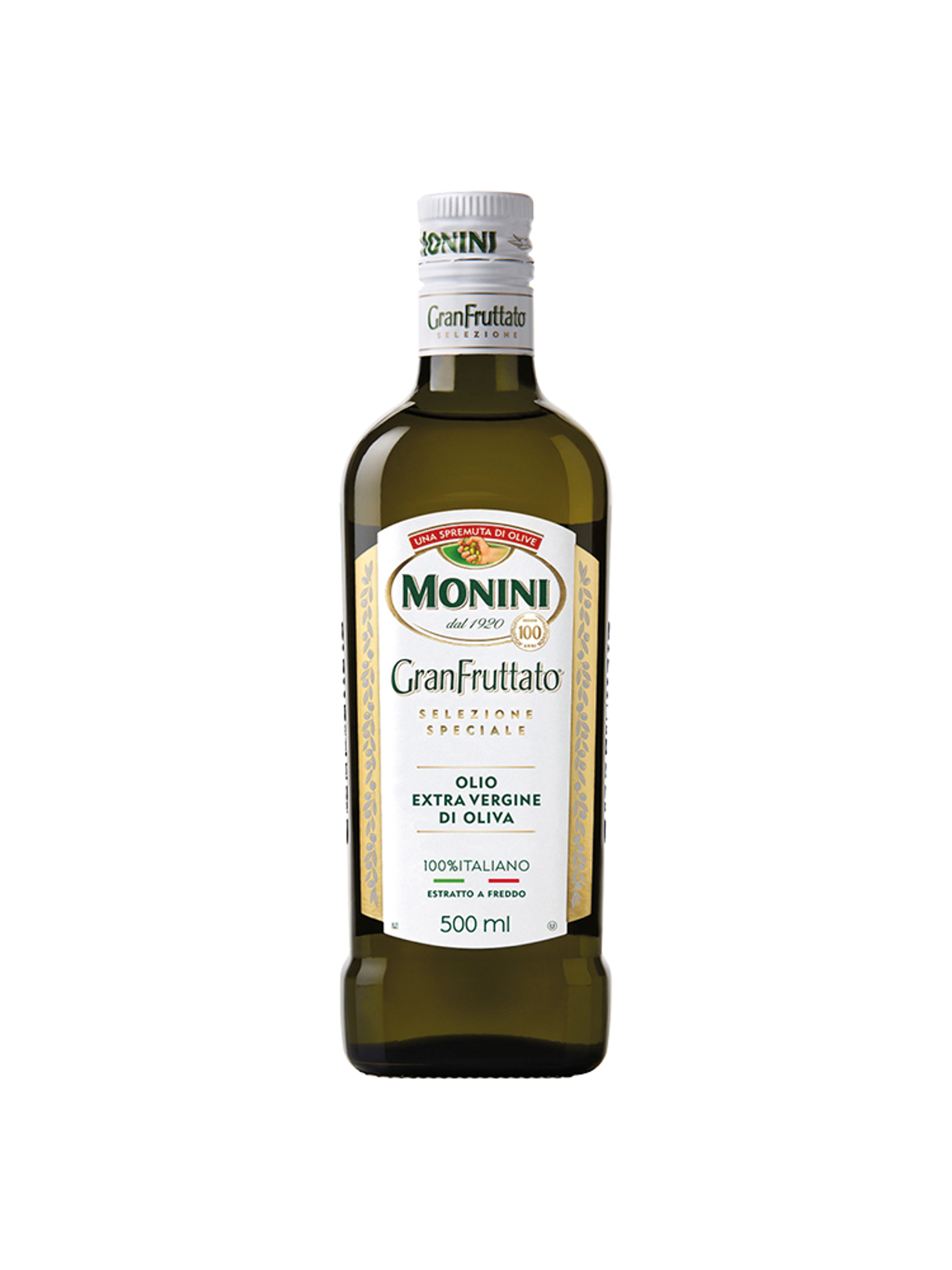 Produktbild som visar Monini Extra jungfruolivolja GranFruttato från Monini