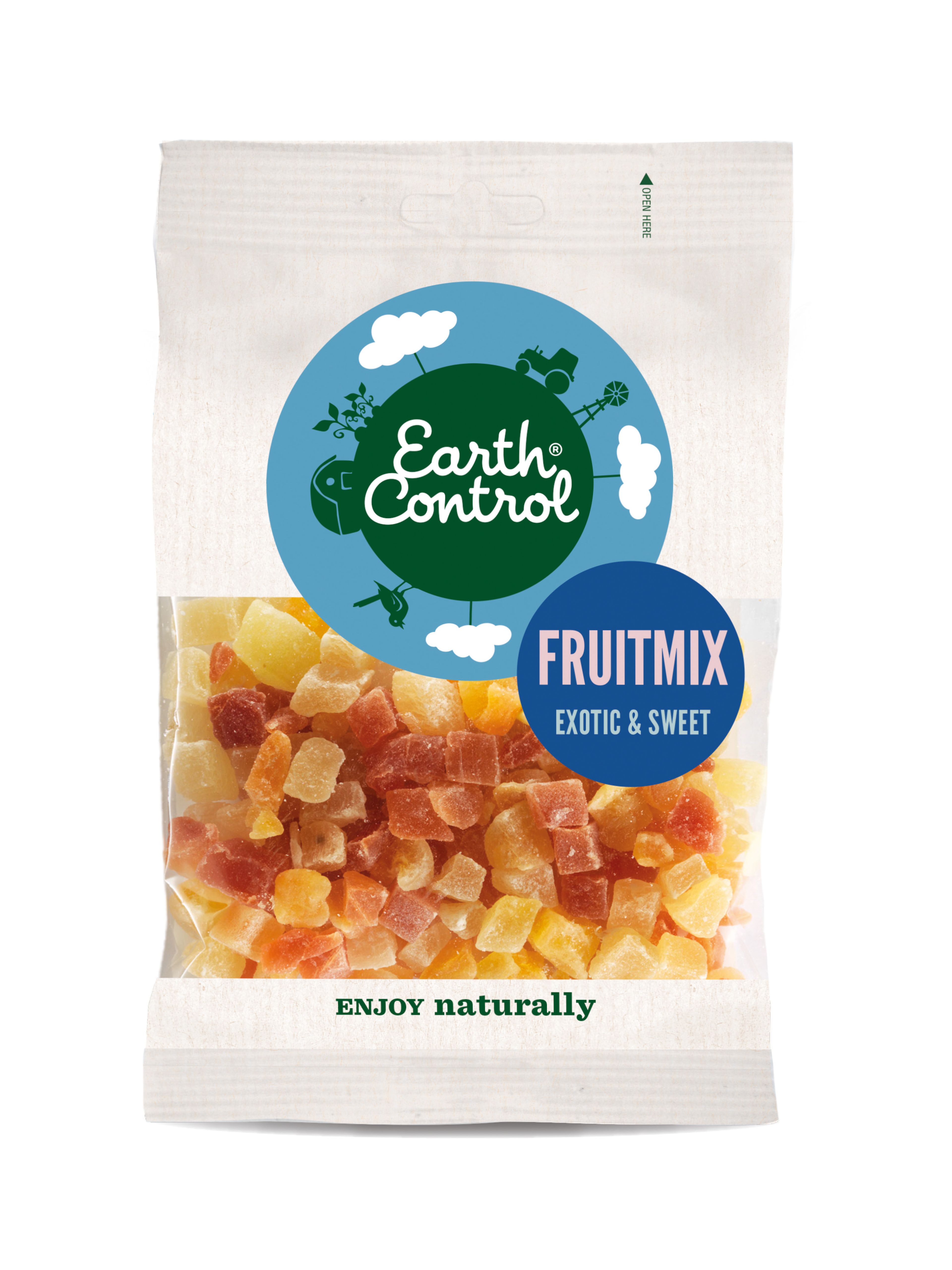 Produktbild som visar Fruitmix Exotic & Sweet från Earth Control