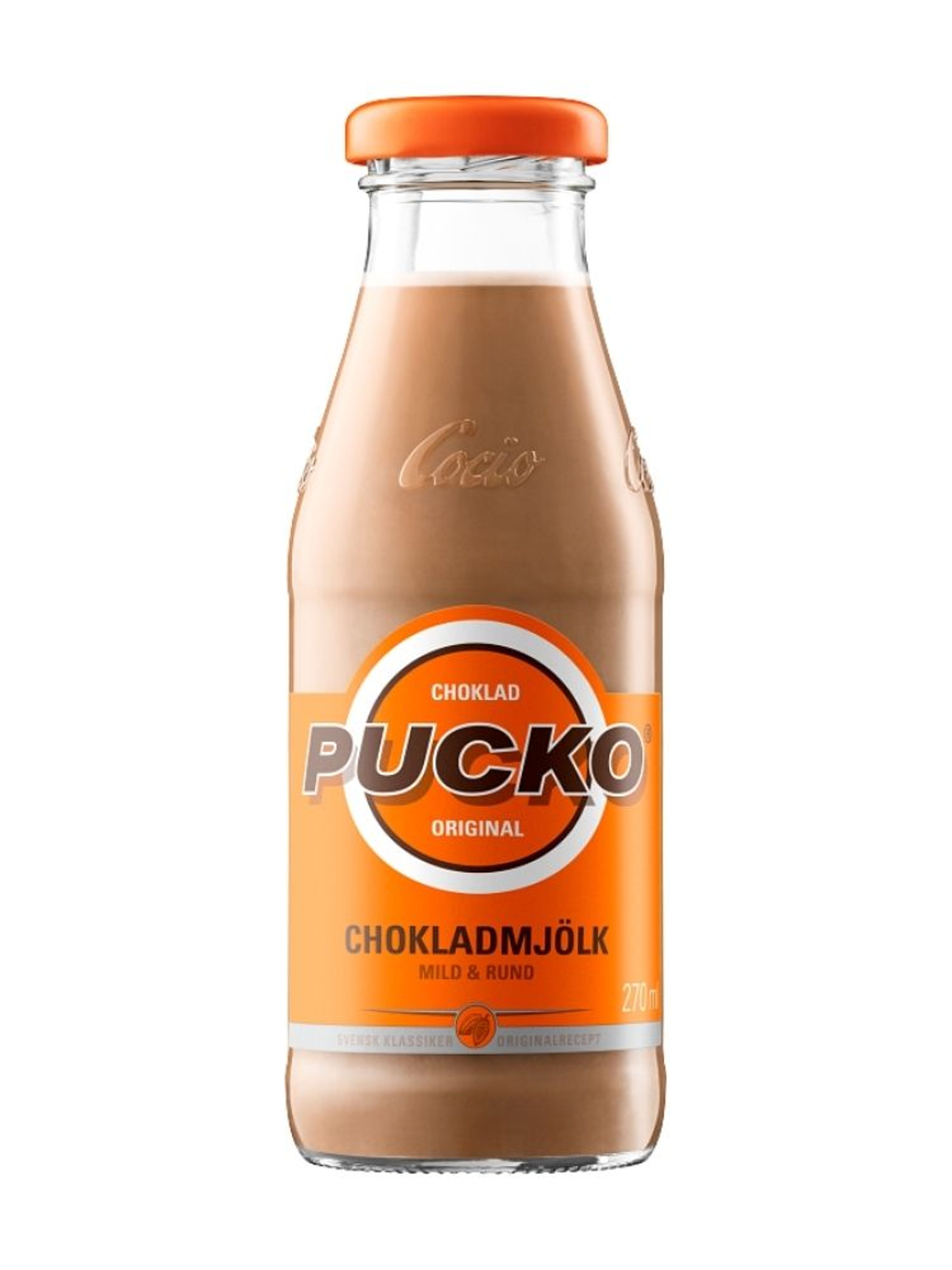 Produktbild som visar Pucko Original chokladmjölk från Cocio