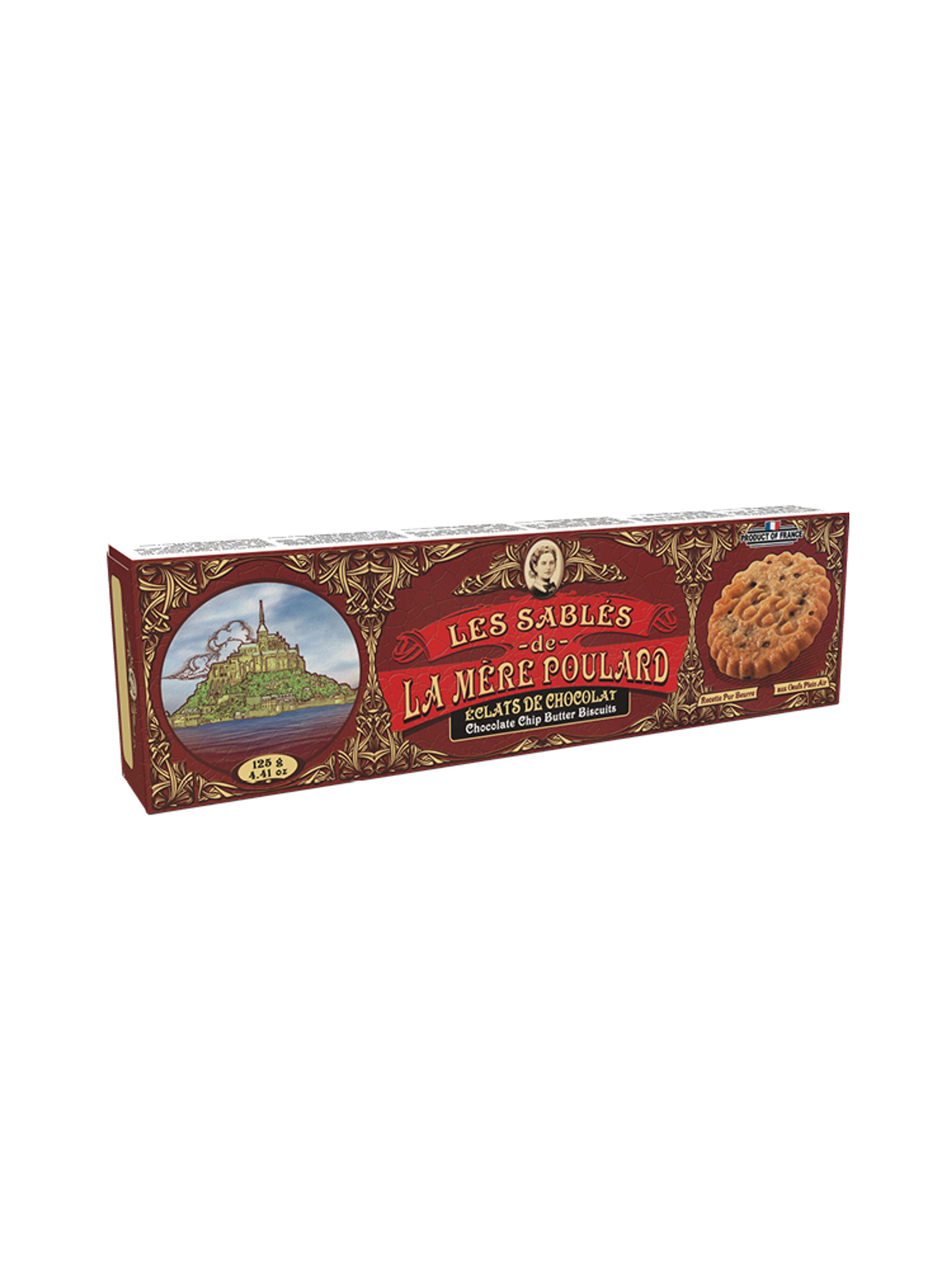 Produktbild som visar Sablés Chocolate Chip från La Mère Poulard