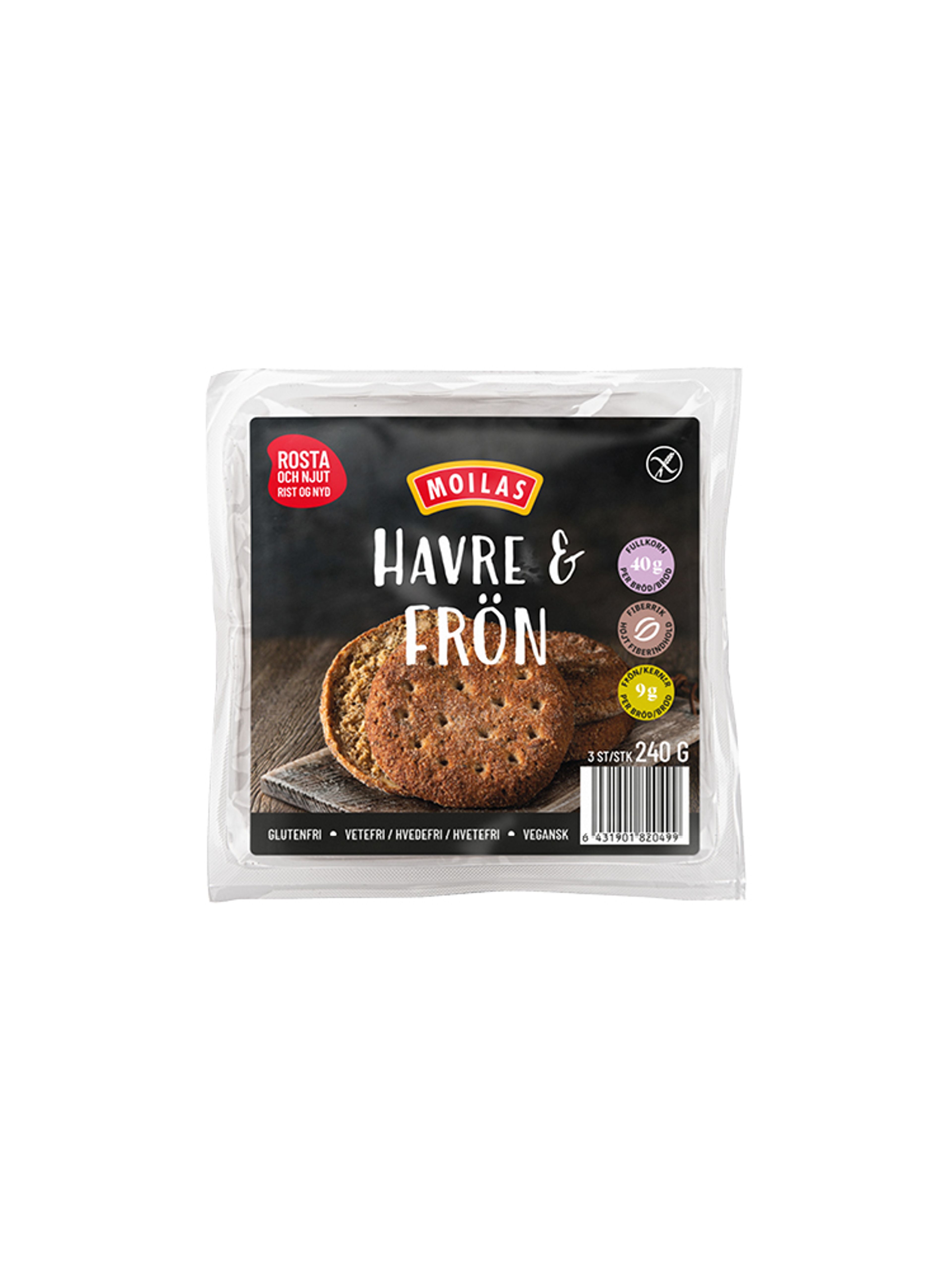Produktbild som visar Havre & Frön från Moilas