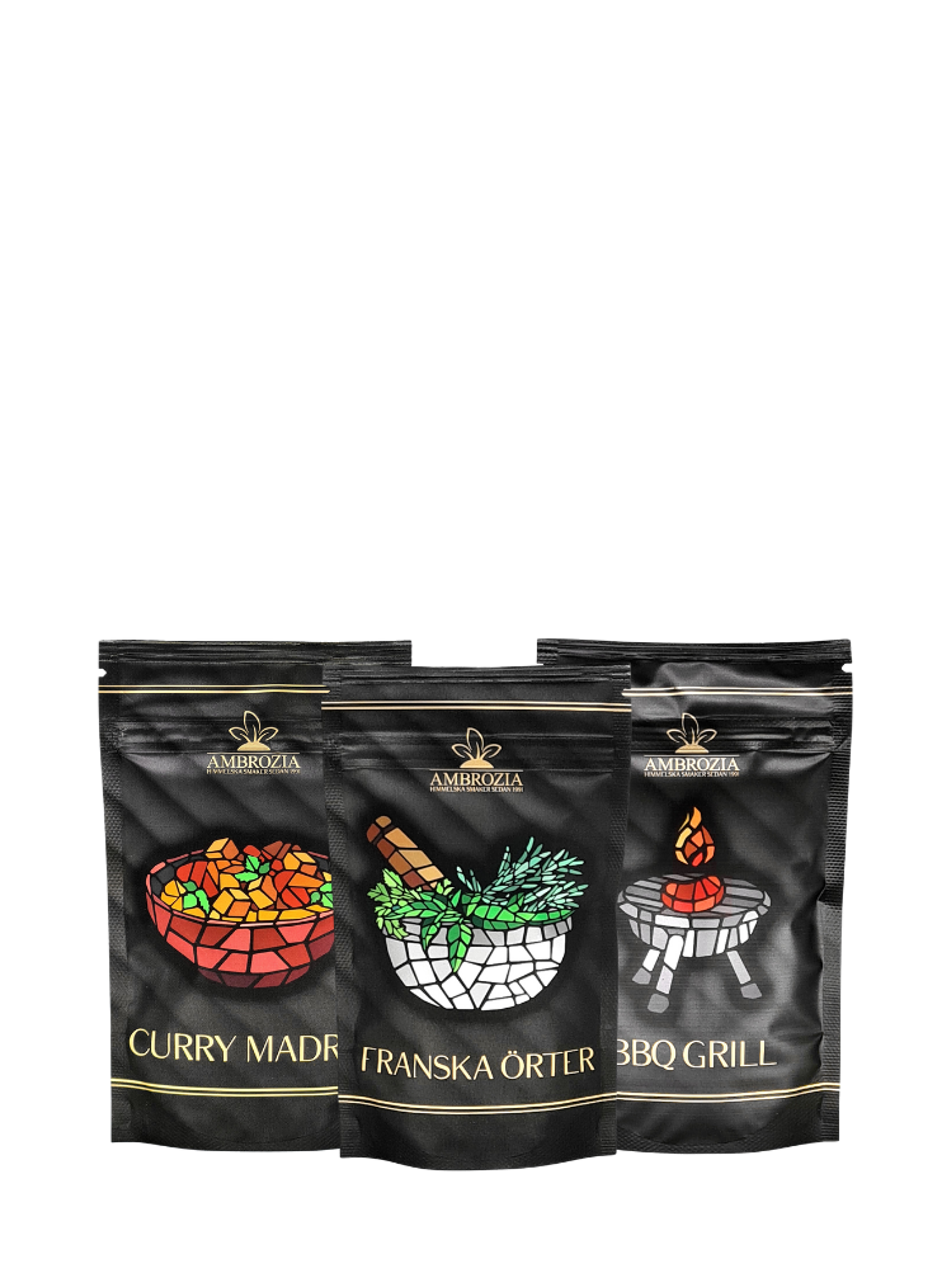 Produktbild som visar Kryddblandningar från Ambrozia