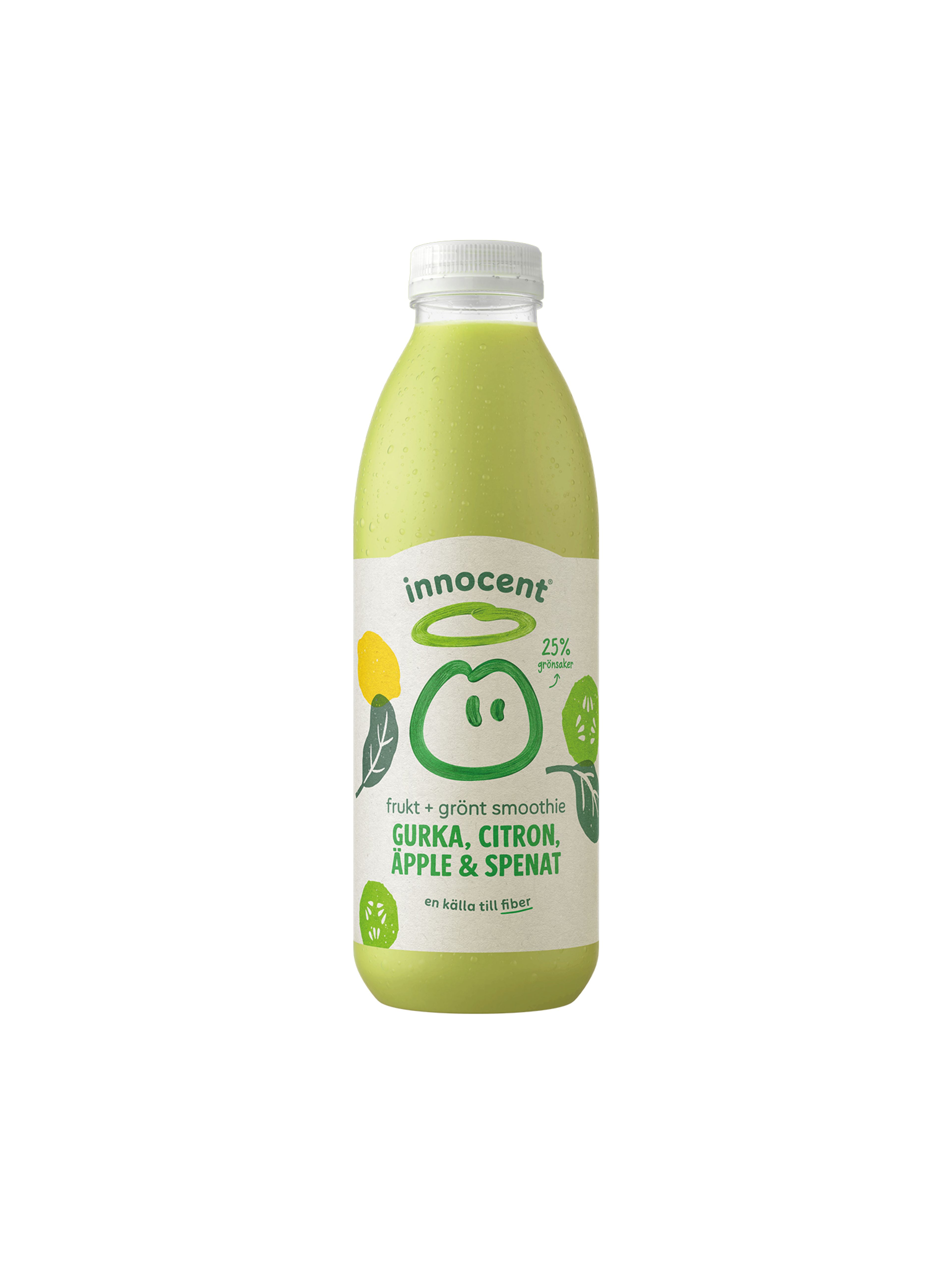 Produktbild som visar Smoothie Gurka Citron Äpple Spenat från Innocent