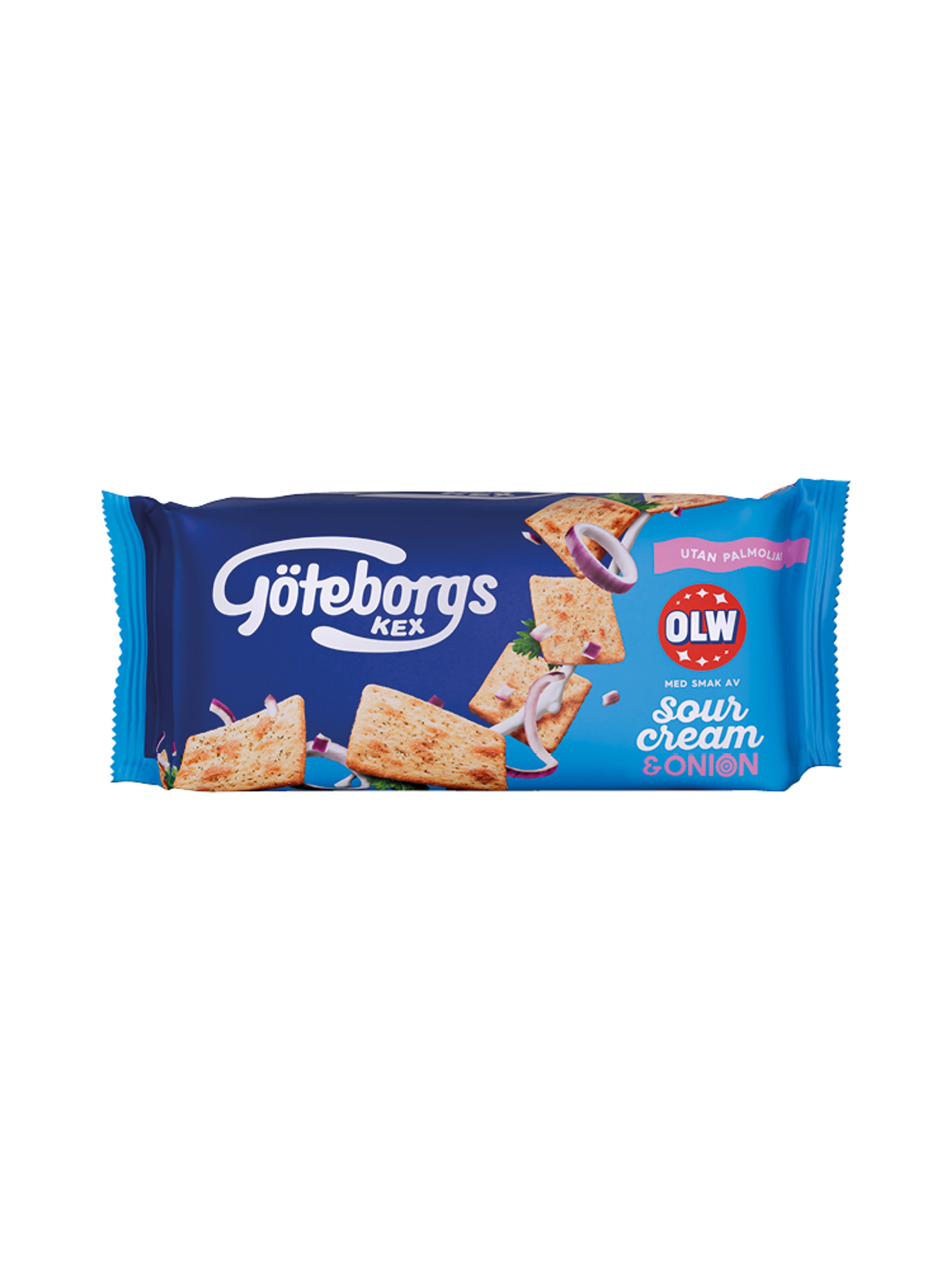 Produktbild som visar Sourcream & Onion från Göteborgs Kex