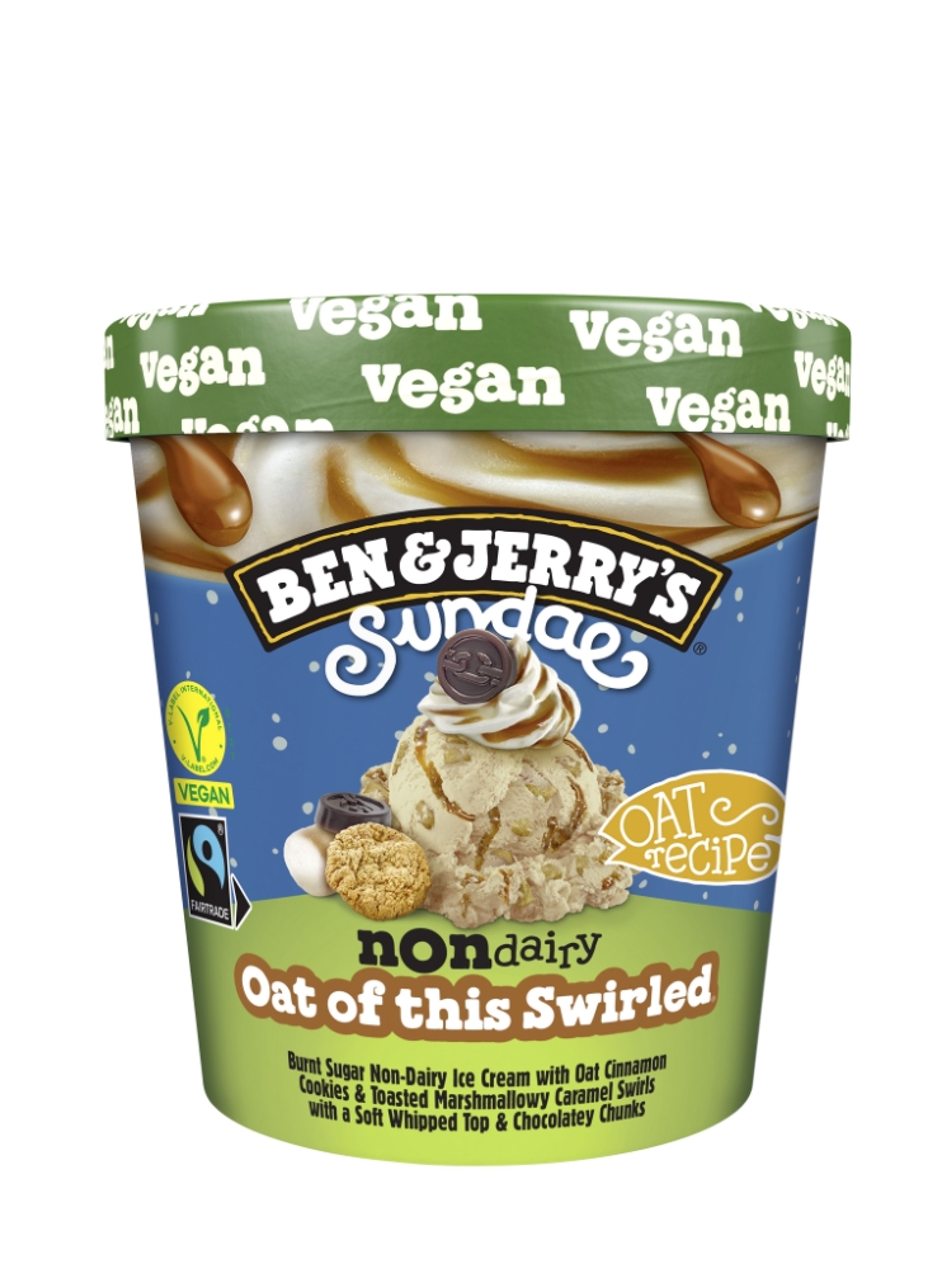 Produktbild som visar Oat of this Swirled från Ben & Jerry's