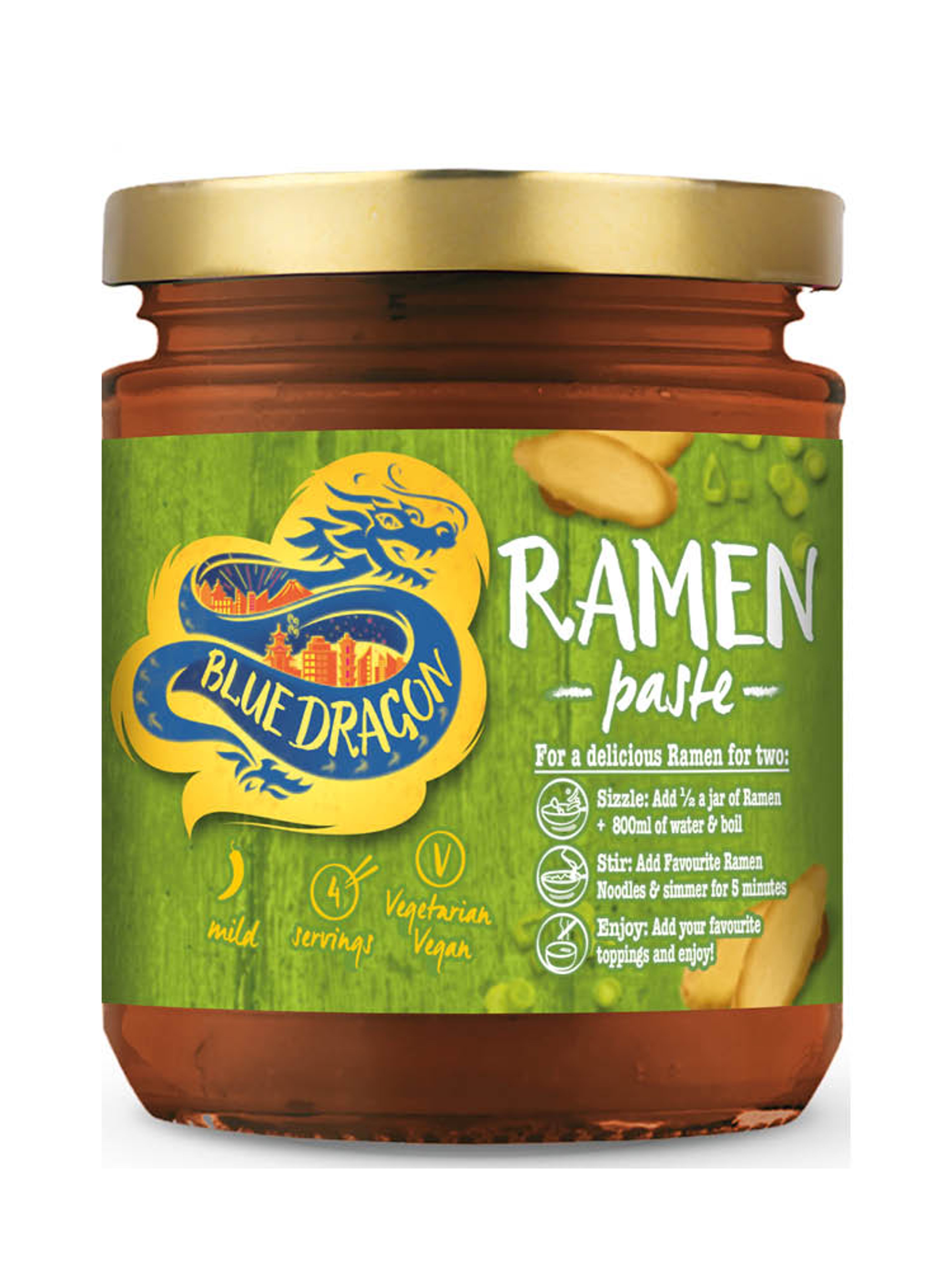 Produktbild som visar Ramen Paste från Blue Dragon