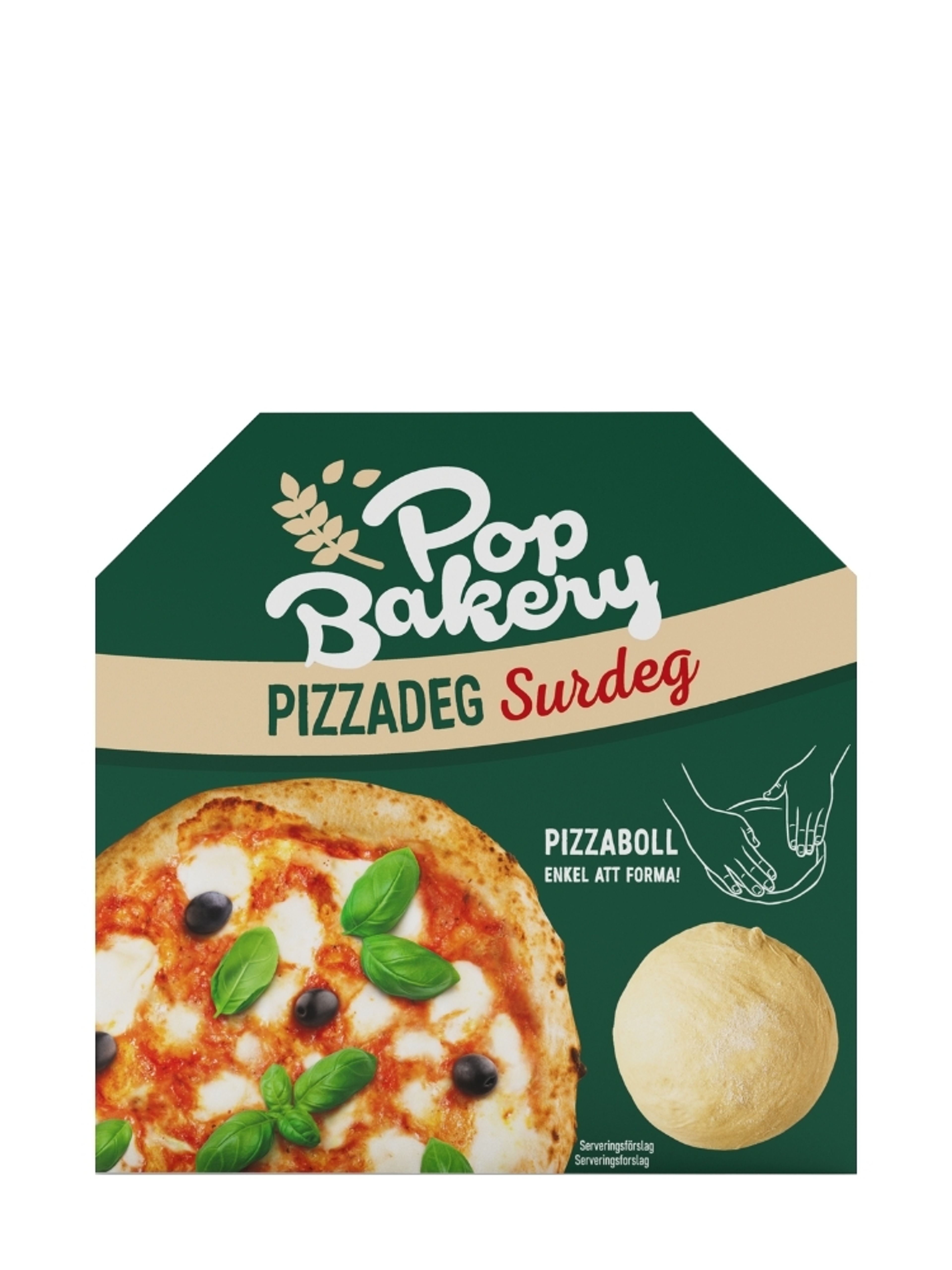 Produktbild som visar Surdegspizza från Pop Bakery