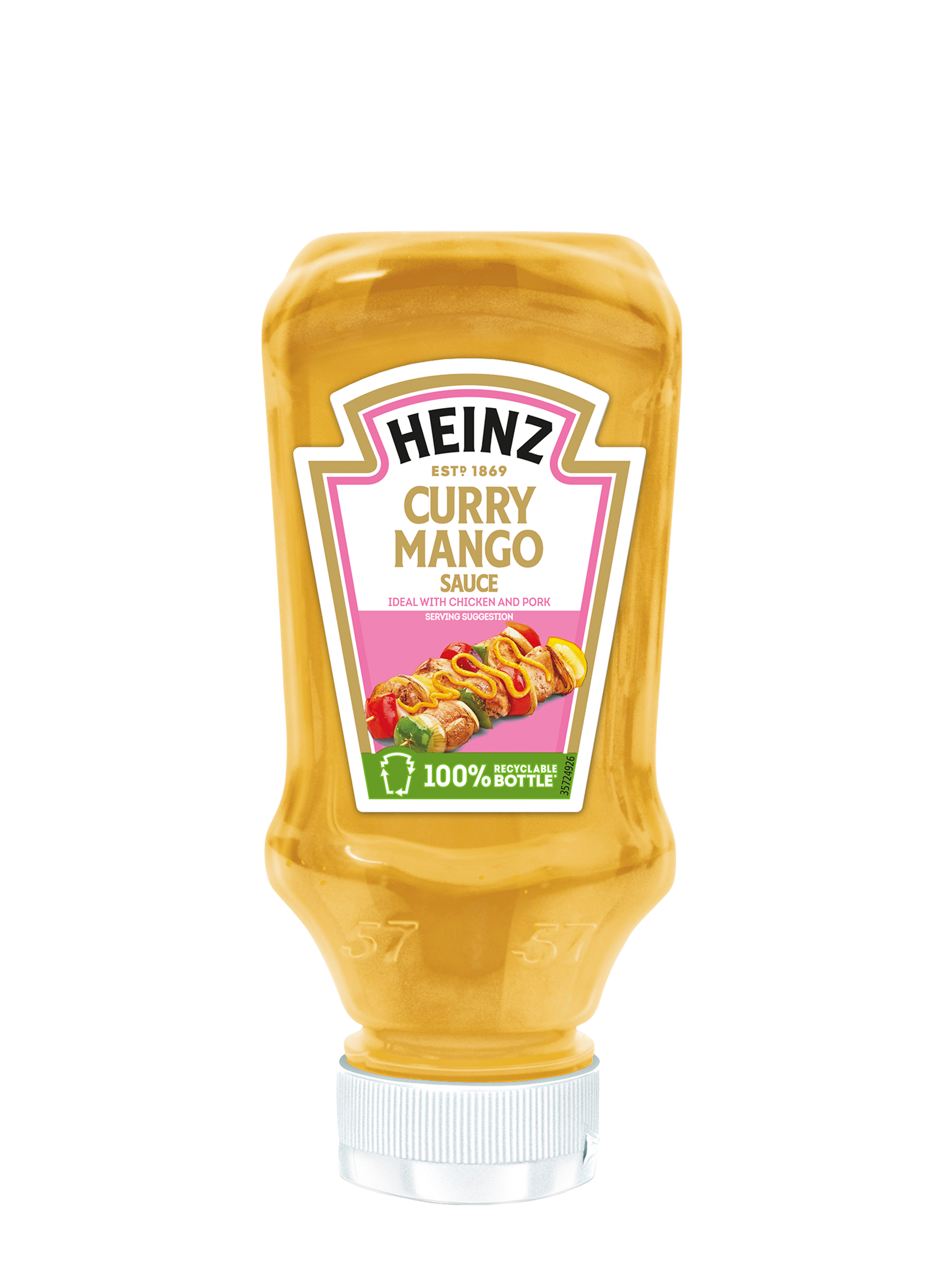 Produktbild som visar Curry Mango Sauce från Heinz