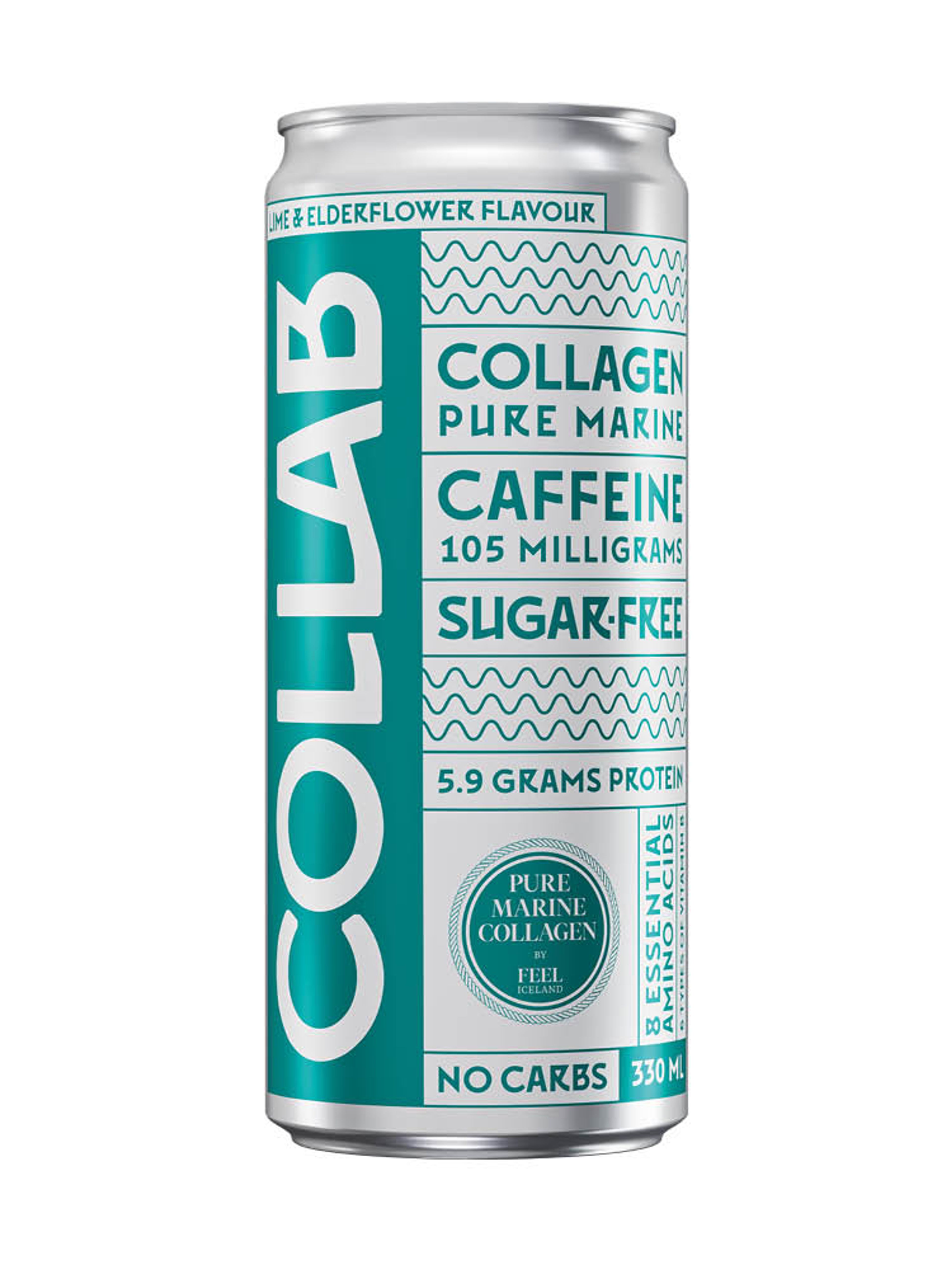 Produktbild som visar Collab Lime & Elderflower från Collab