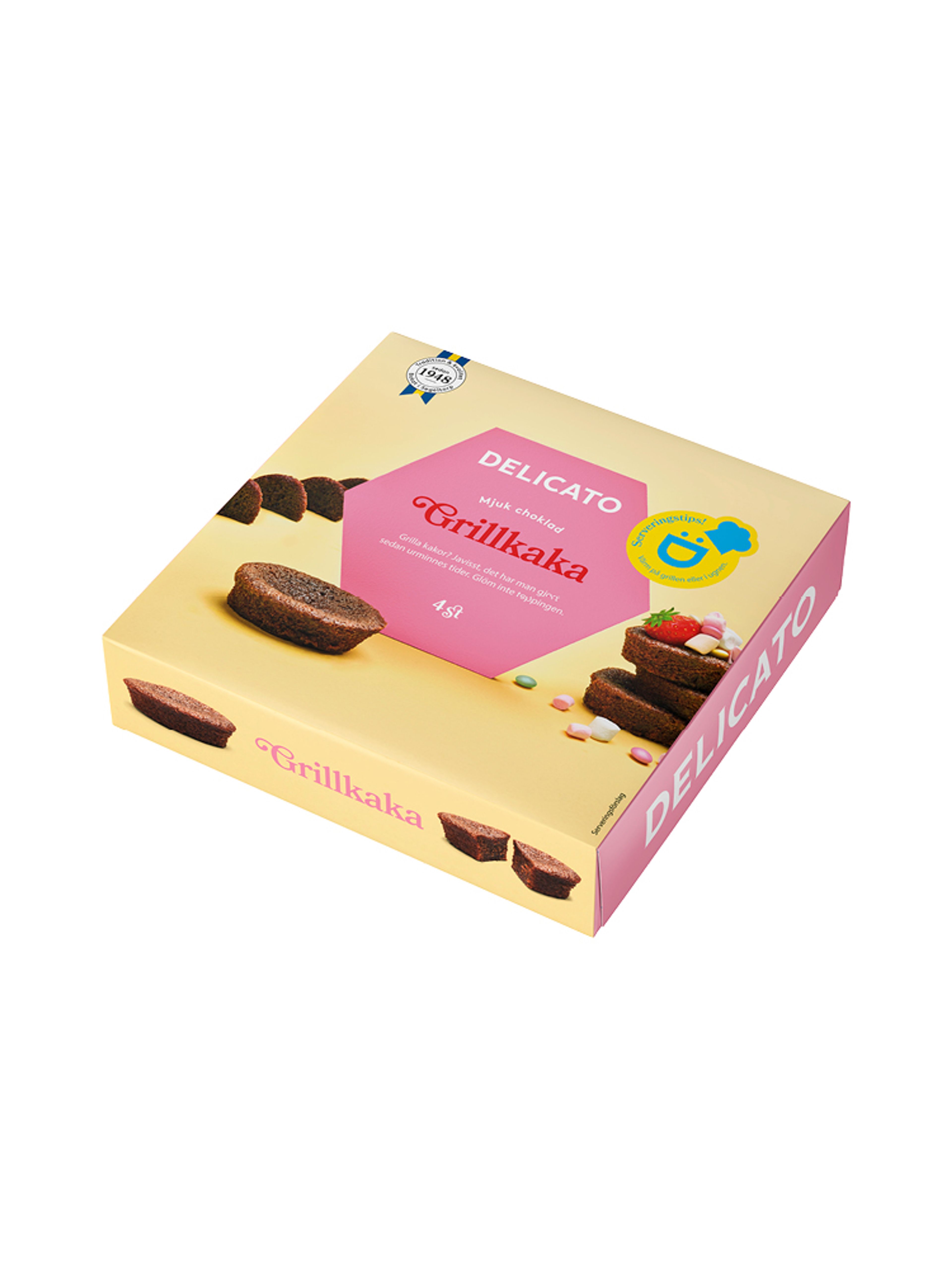 Produktbild som visar Grillkaka 4-pack från Delicato