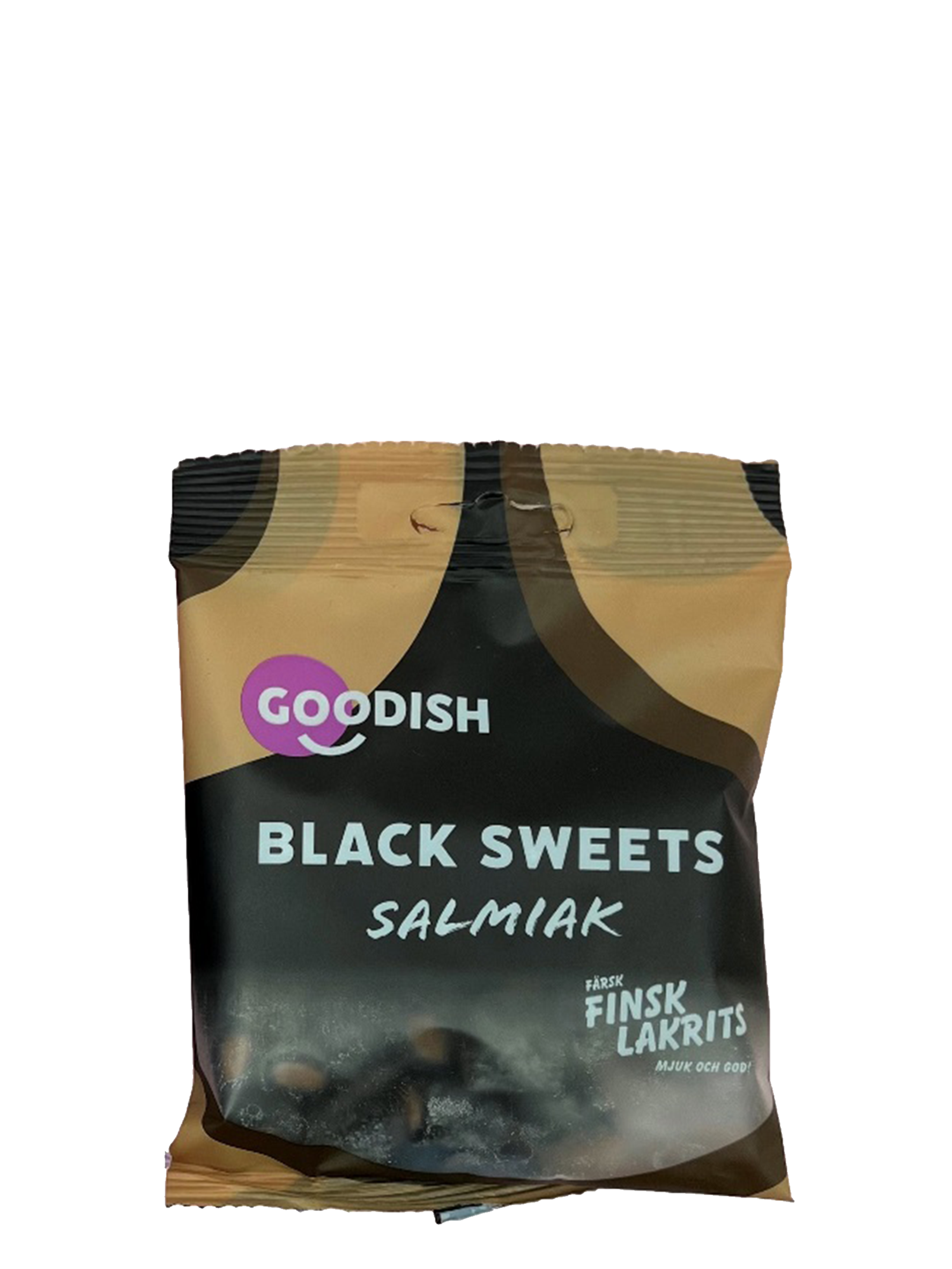 Produktbild som visar Black Sweets Salmiak från Goodish