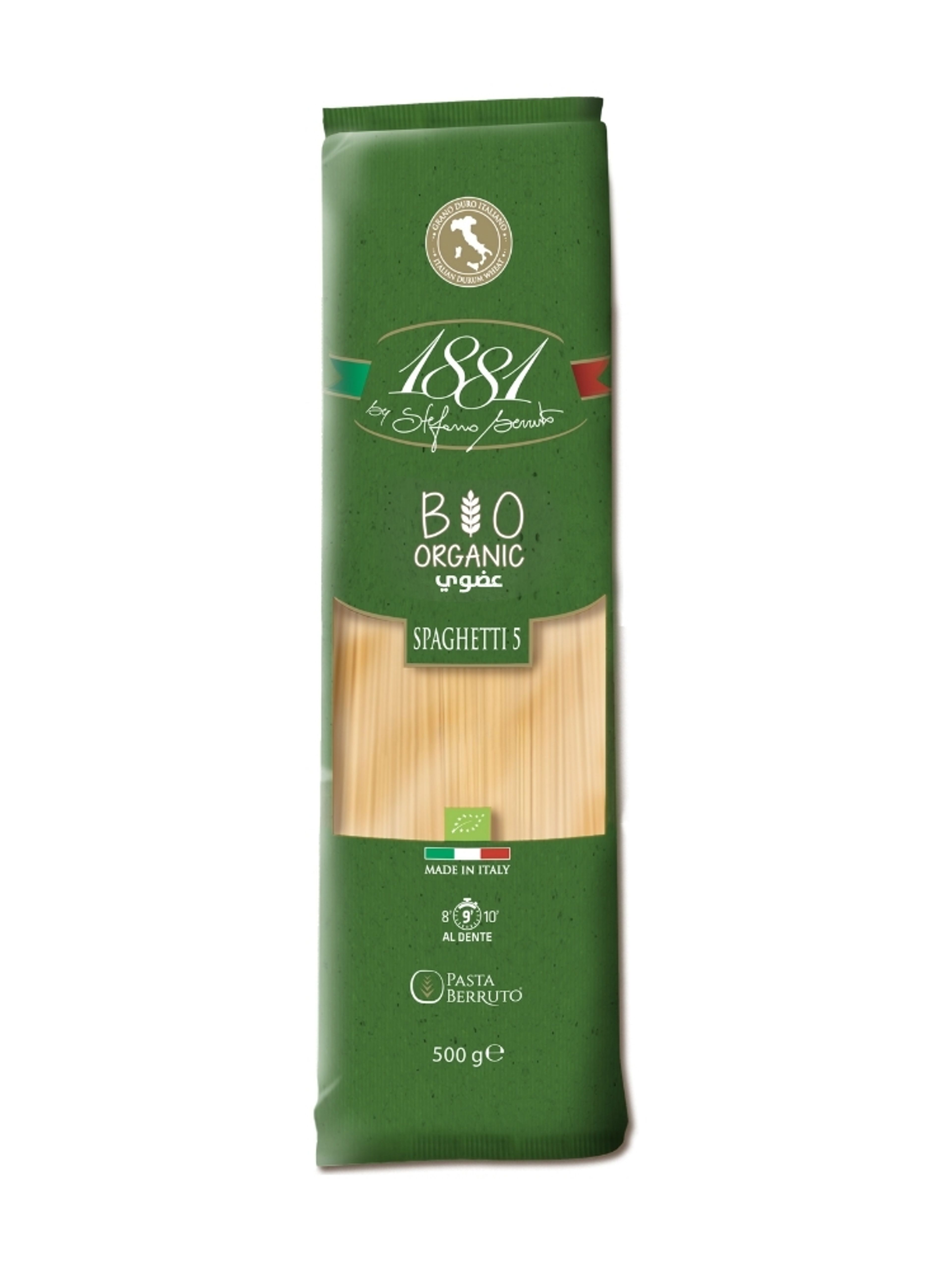 Produktbild som visar Spaghetti Organic Bio från Pasta Berruto