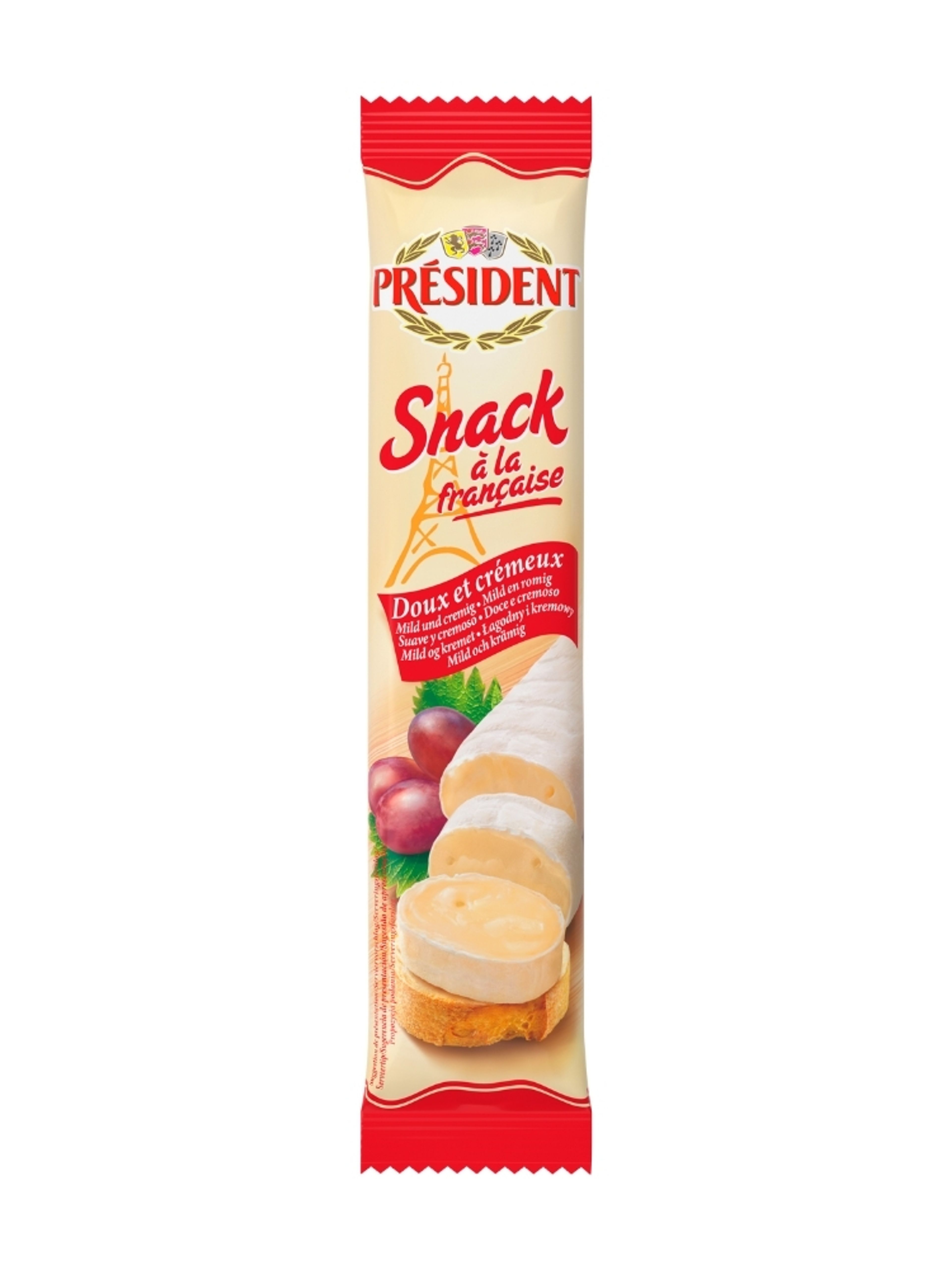 Produktbild som visar Snack Brie mild från Président