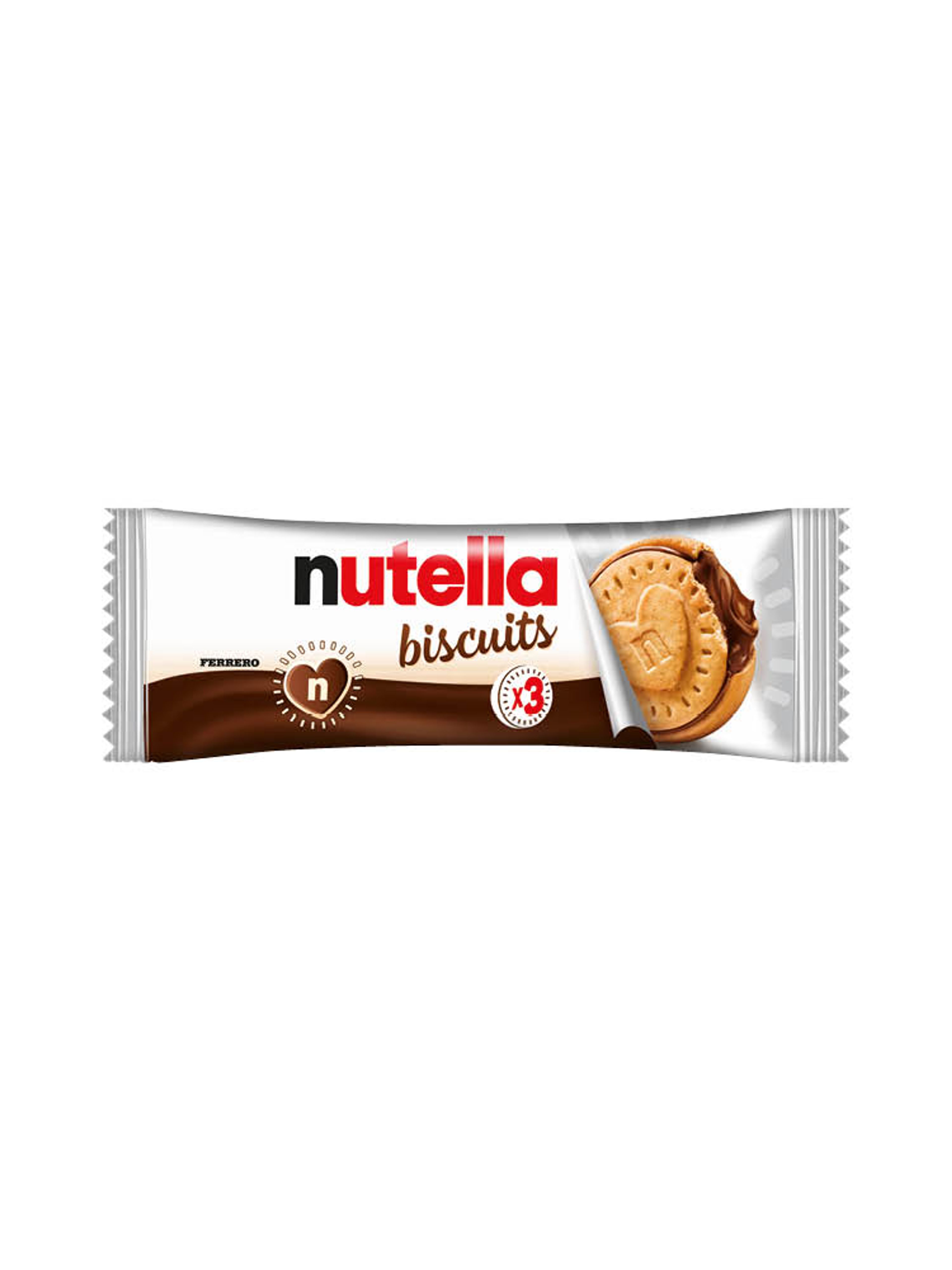 Produktbild som visar 3-pack Nutella Biscuits från Nutella