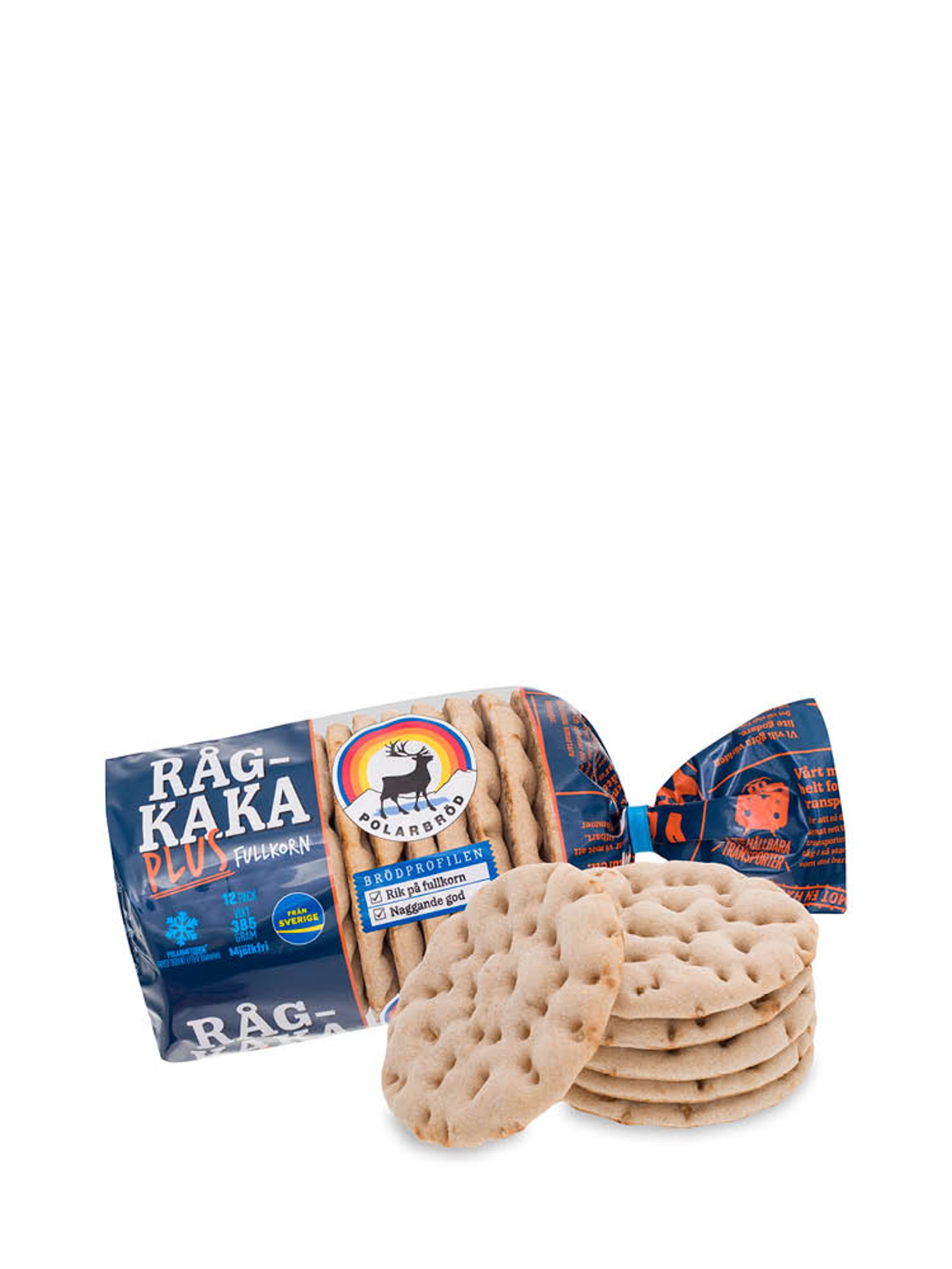 Produktbild som visar Rågakaka Plus Fullkorn från Polarbröd