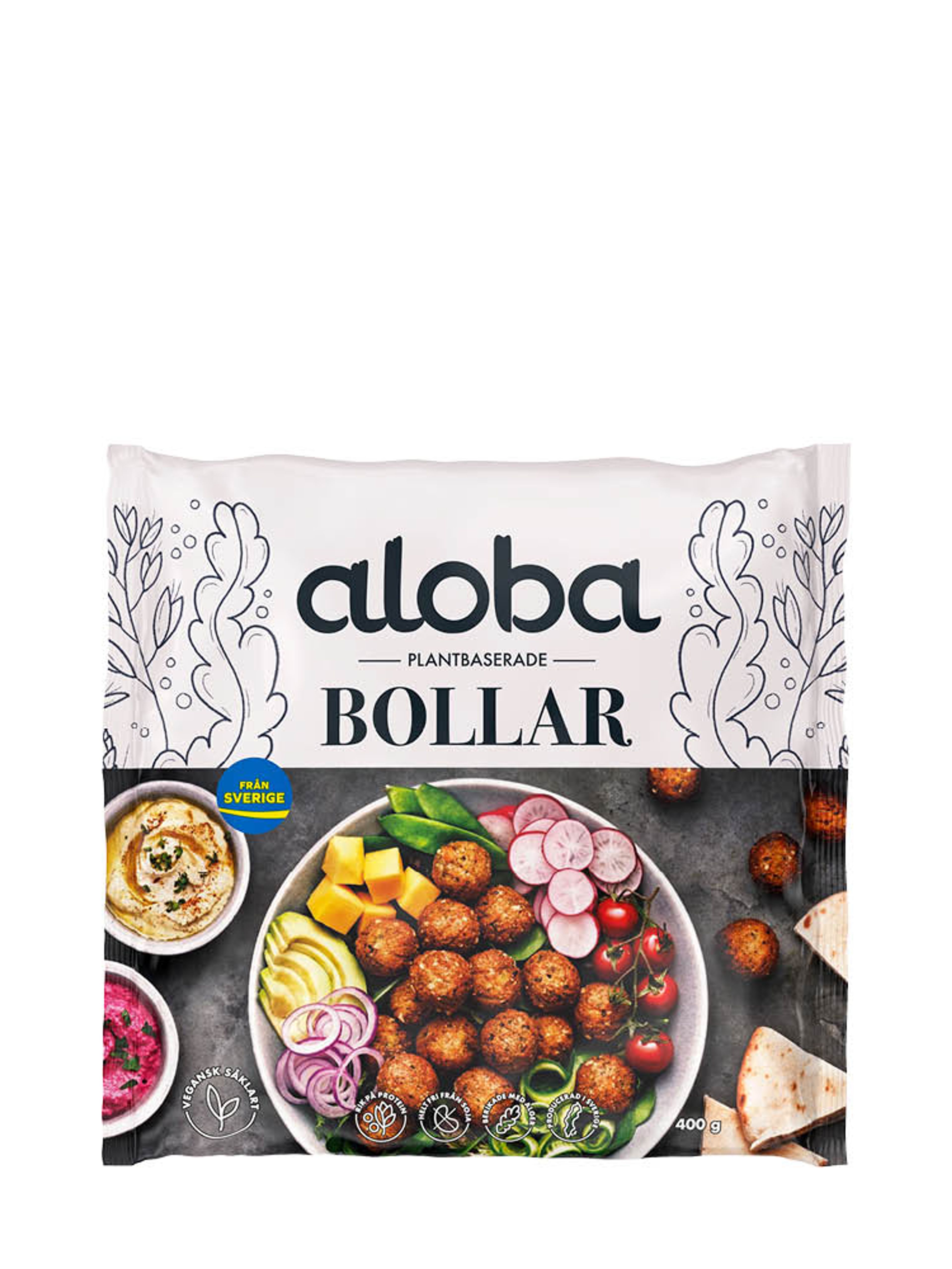 Produktbild som visar Plantbaserade Bollar från Aloba