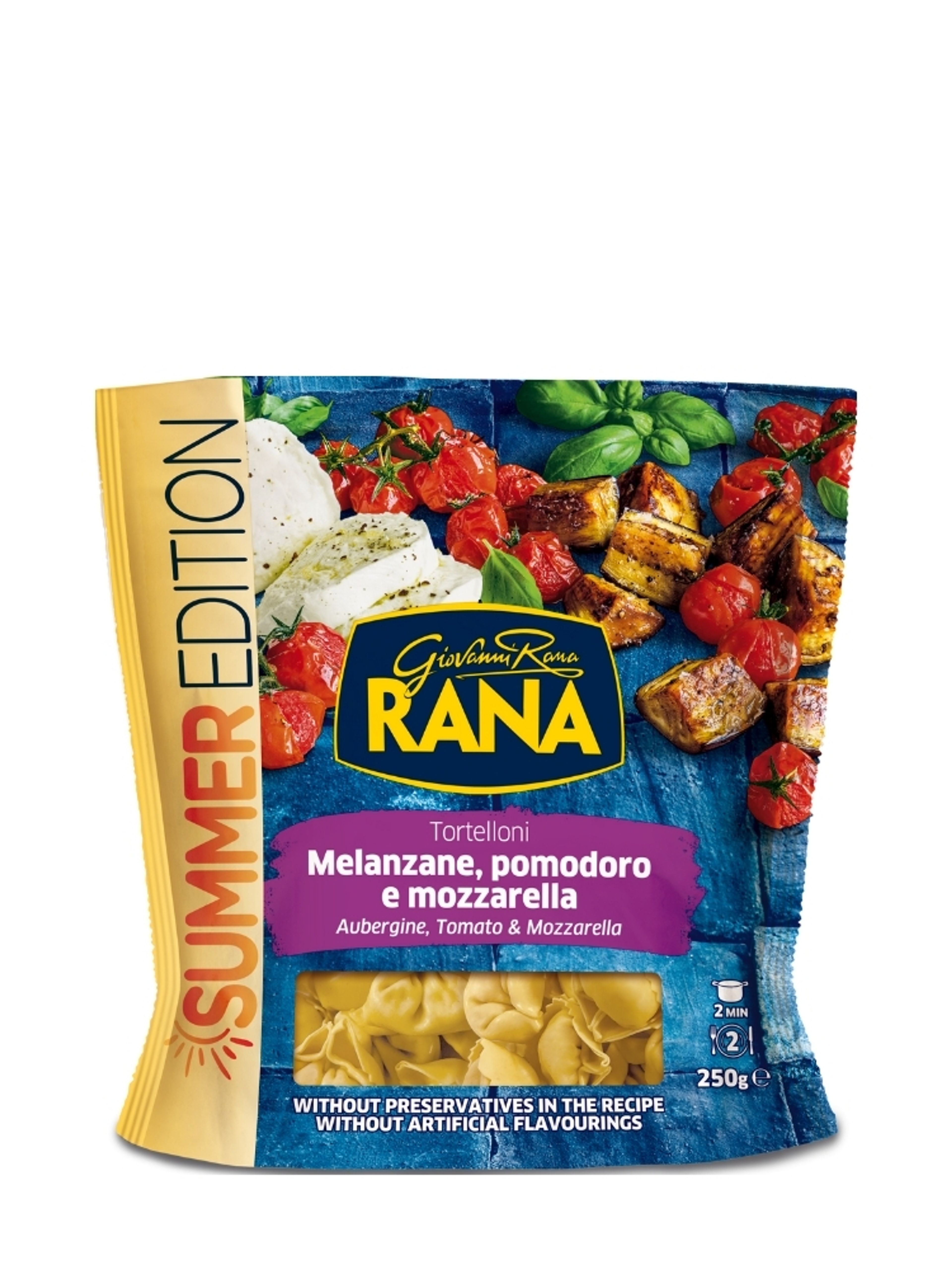 Produktbild som visar Tortelloni Parmigiana Melanzane från Rana