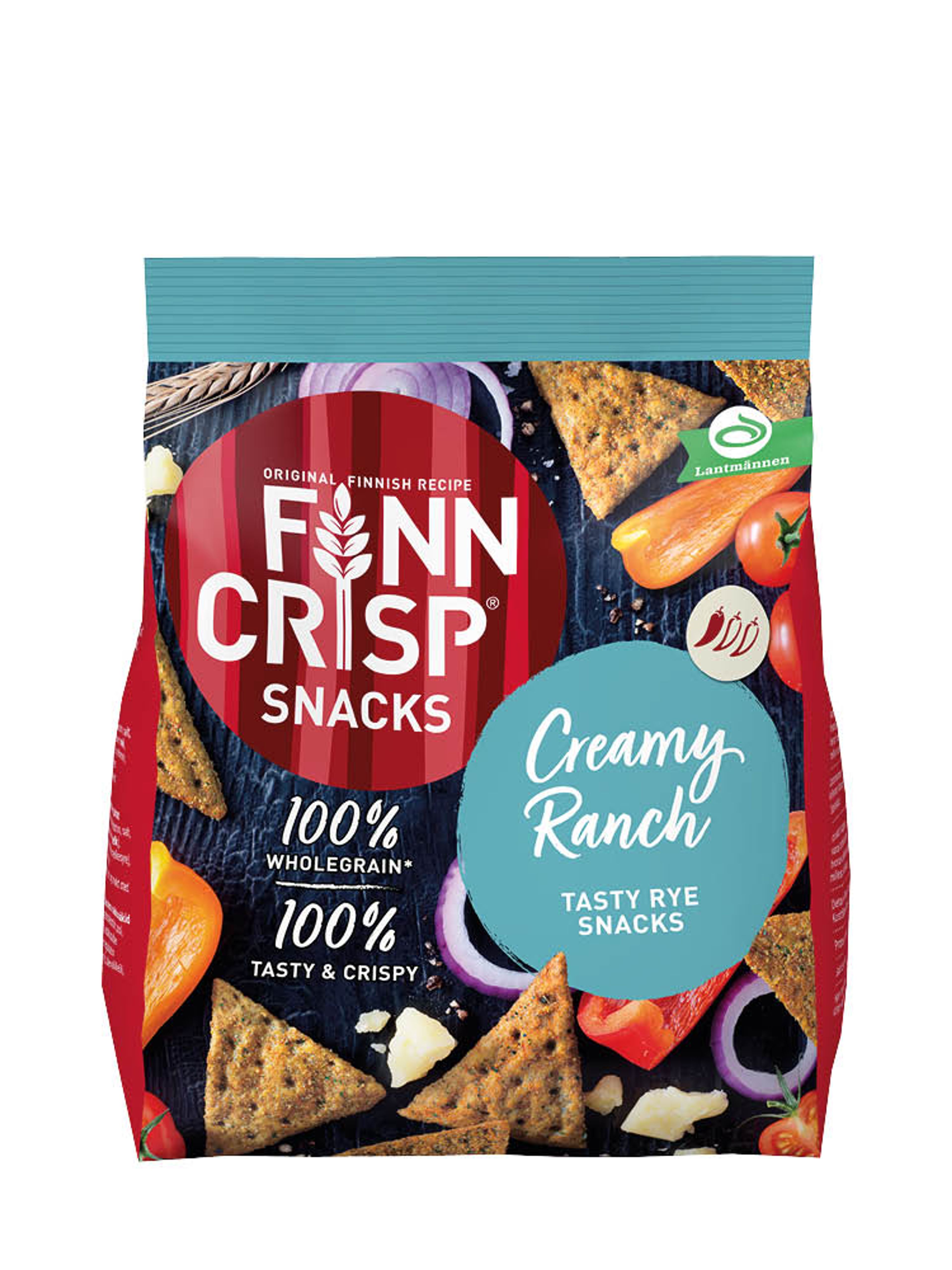 Produktbild som visar Snacks Creamy Ranch från Finn Crisp