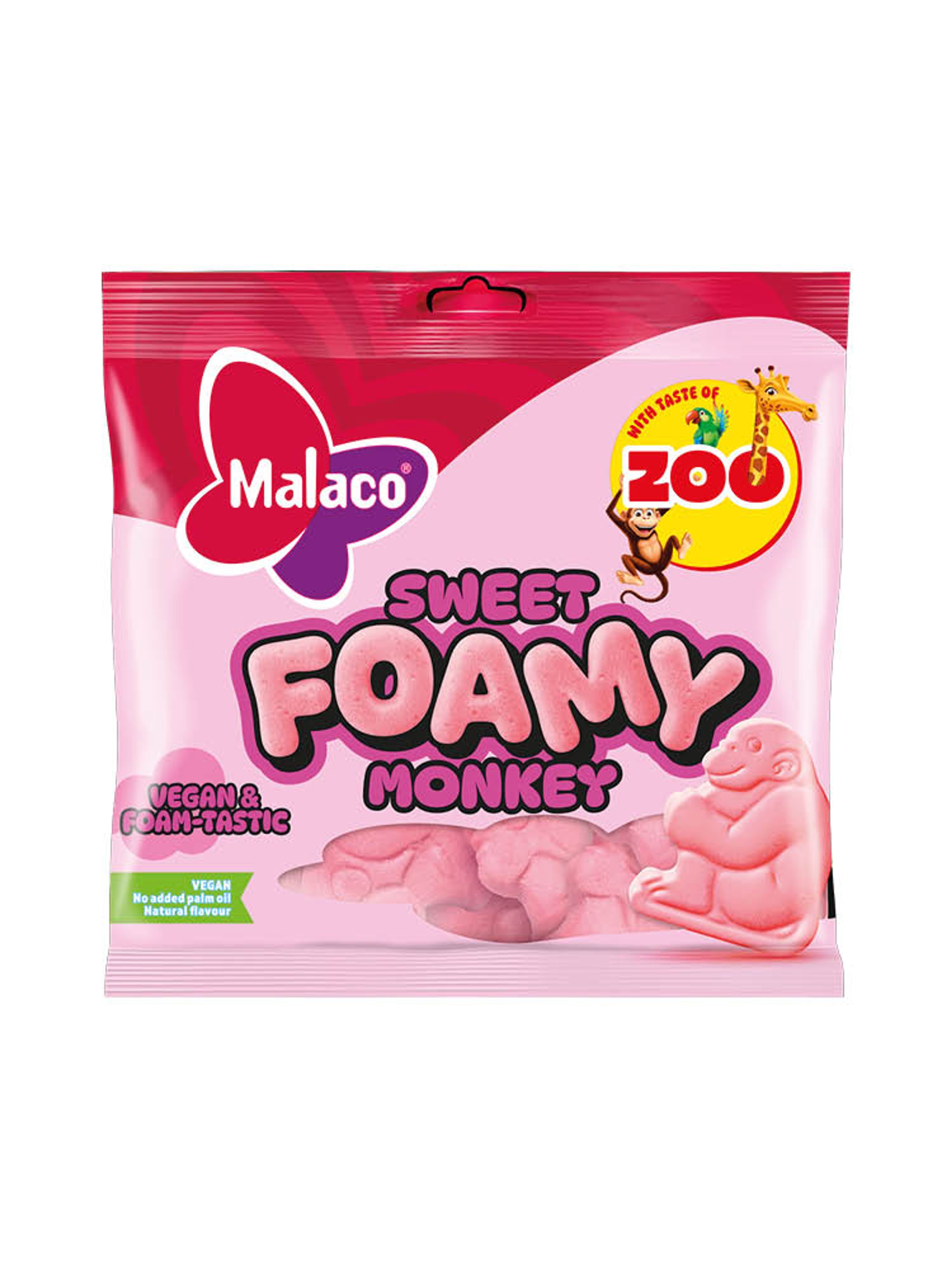 Produktbild som visar Malaco Foamy Monkey Sweet från Malaco