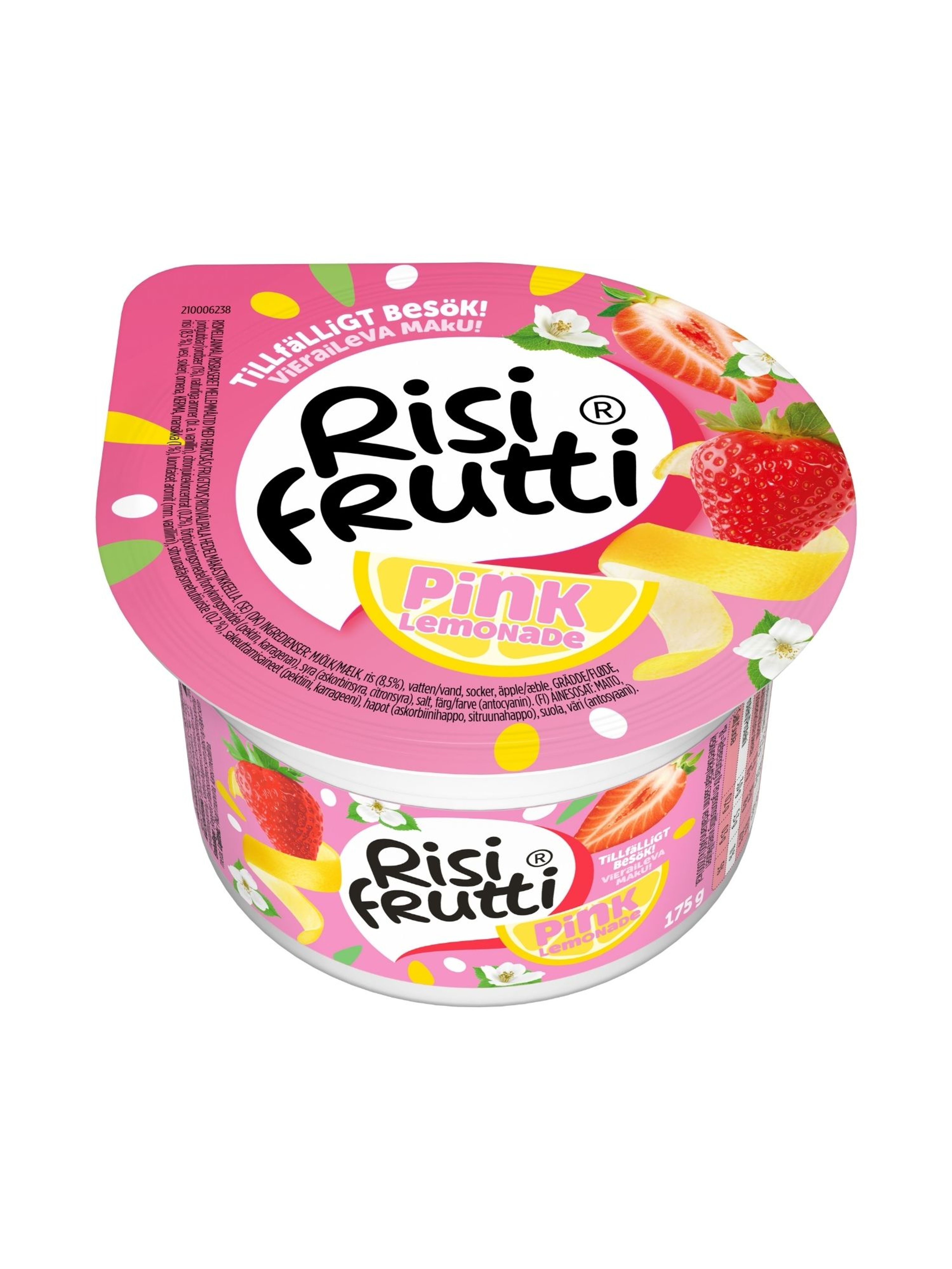Produktbild som visar Risifrutti Pink Lemonade från Risifrutti