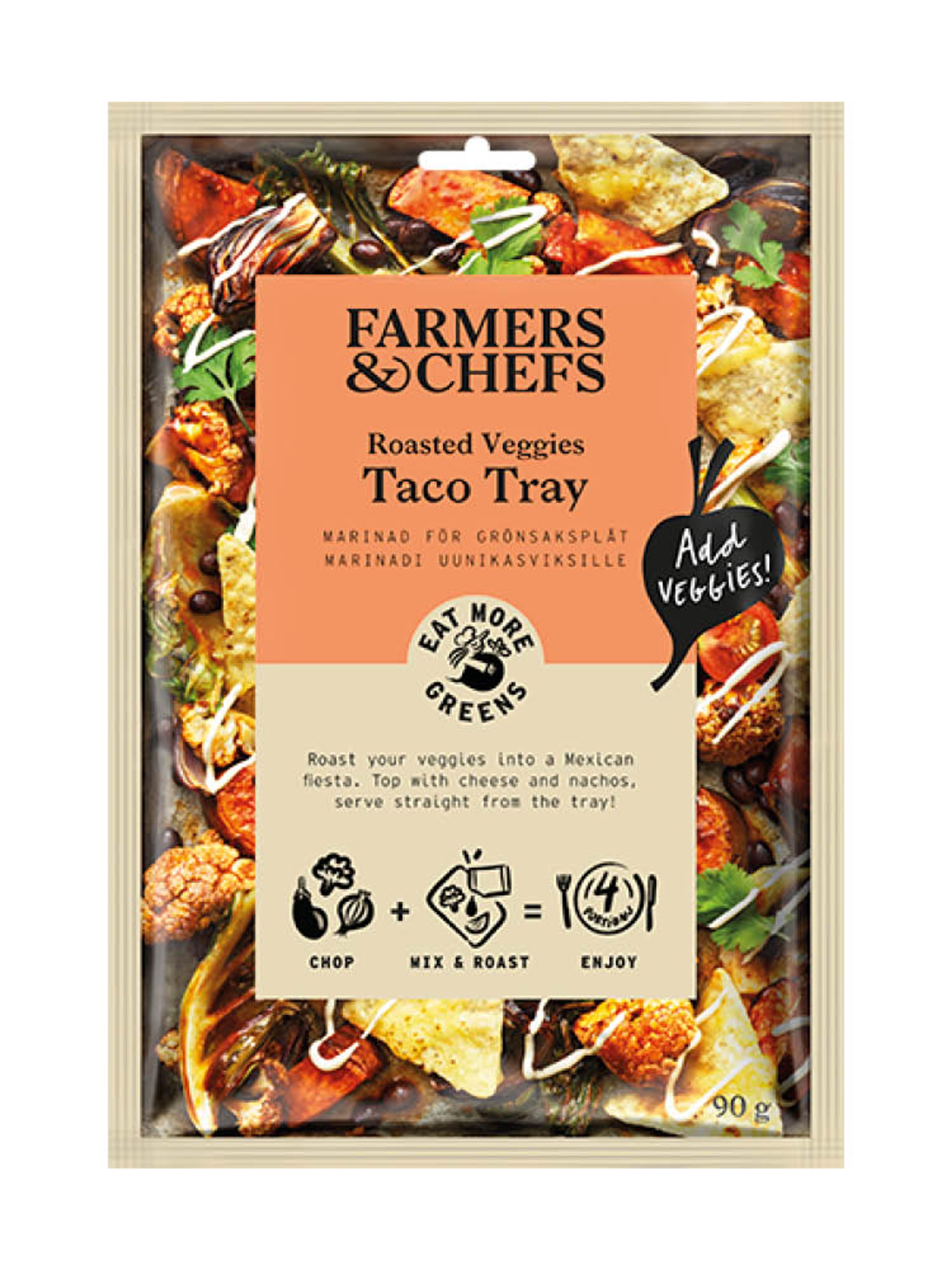 Produktbild som visar Taco Tray från Farmers & Chefs