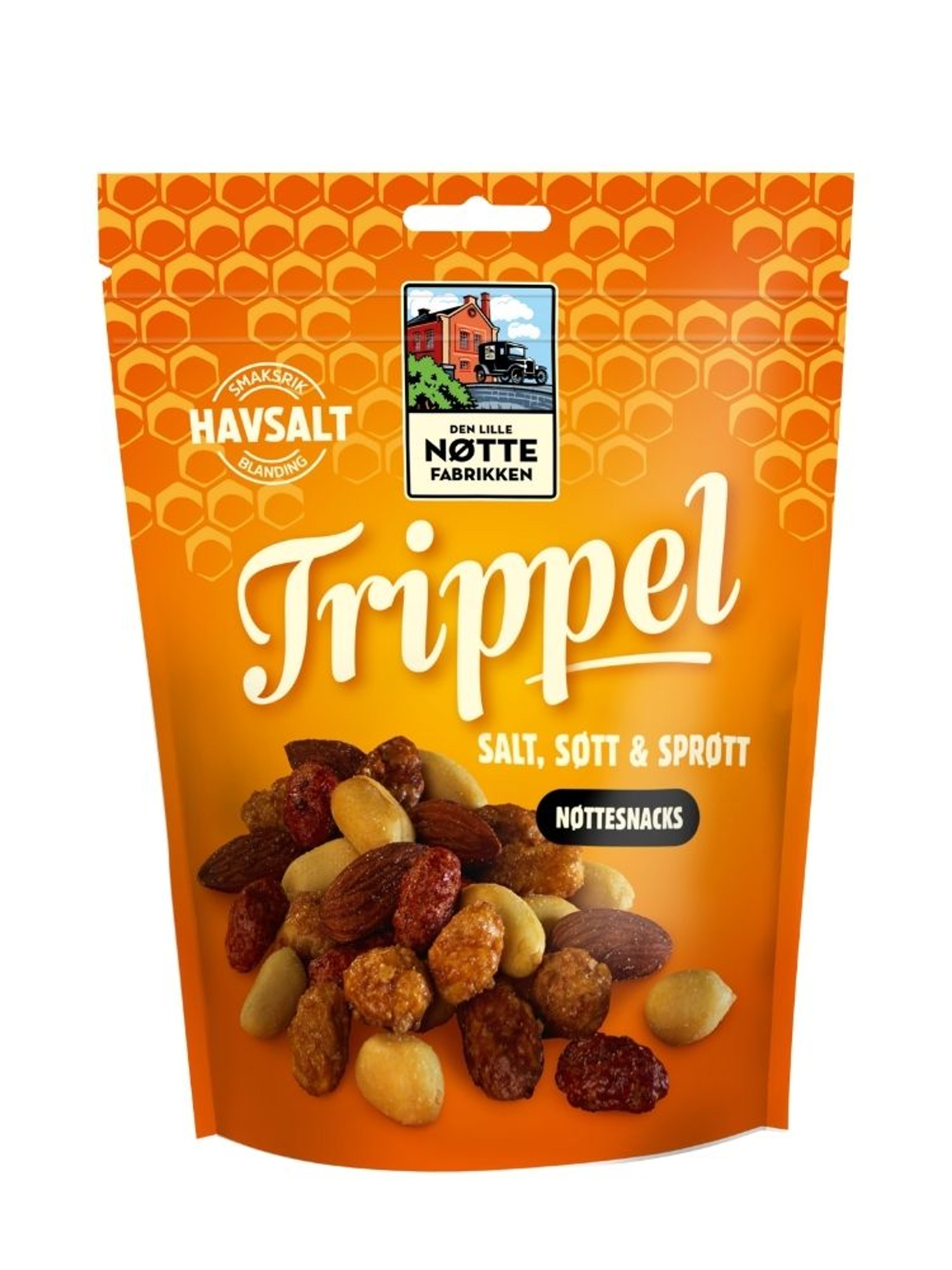 Produktbild som visar Trippel från Den Lille Nøttefabrikken