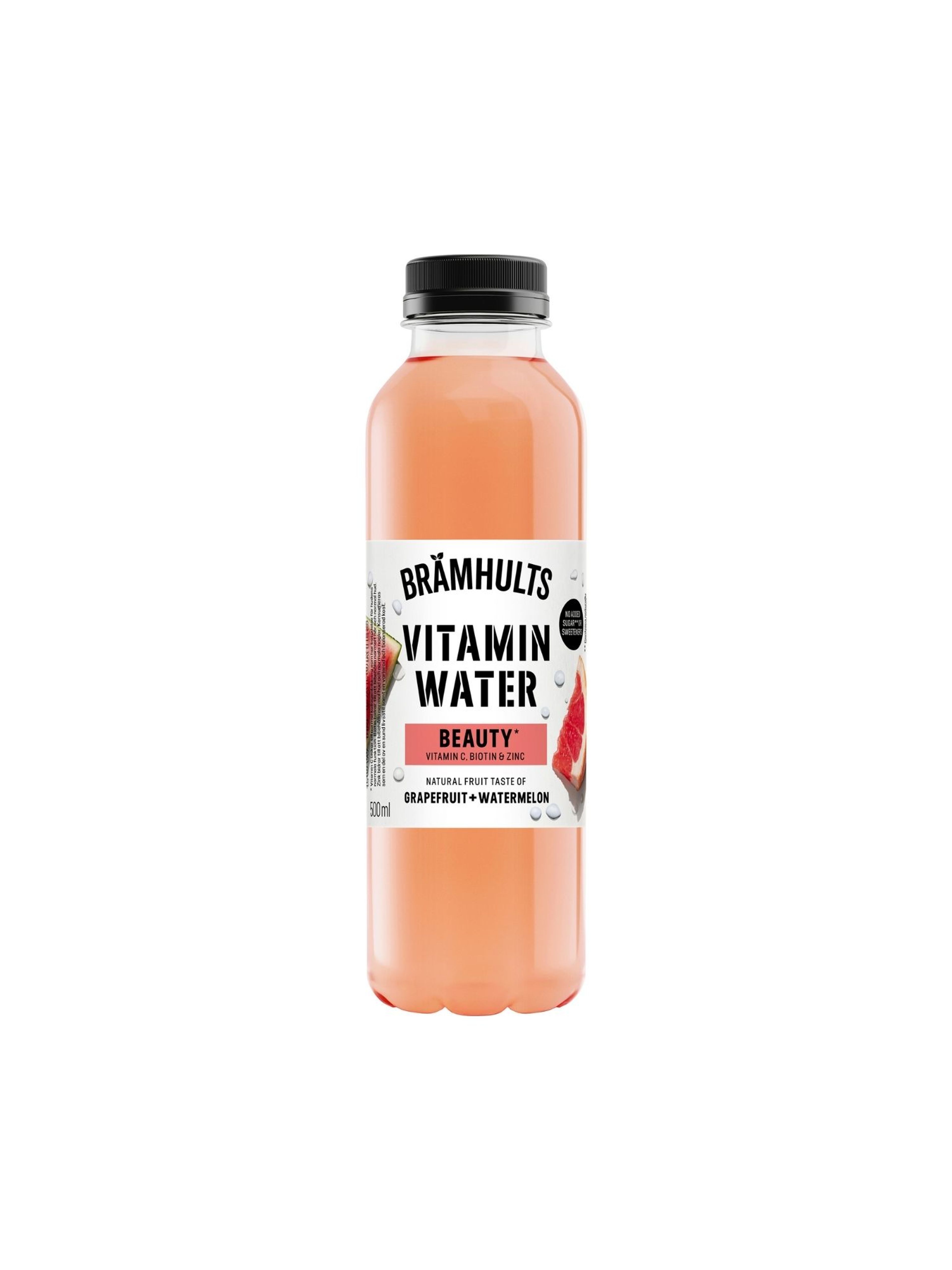 Produktbild som visar Vitamin Water: Beauty - Grapefruit Watermelon från Brämhults