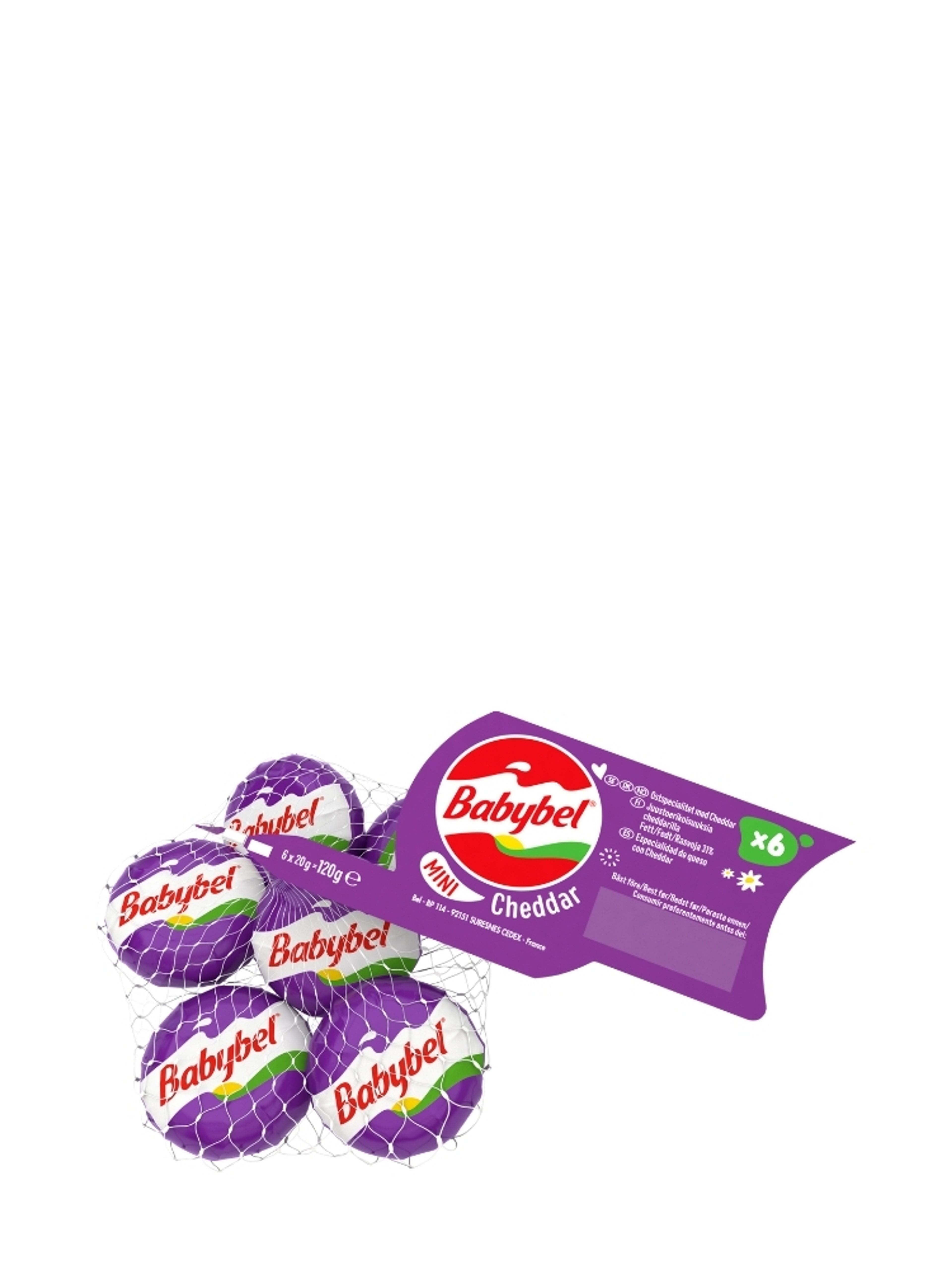Produktbild som visar Mini Cheddar från Babybel