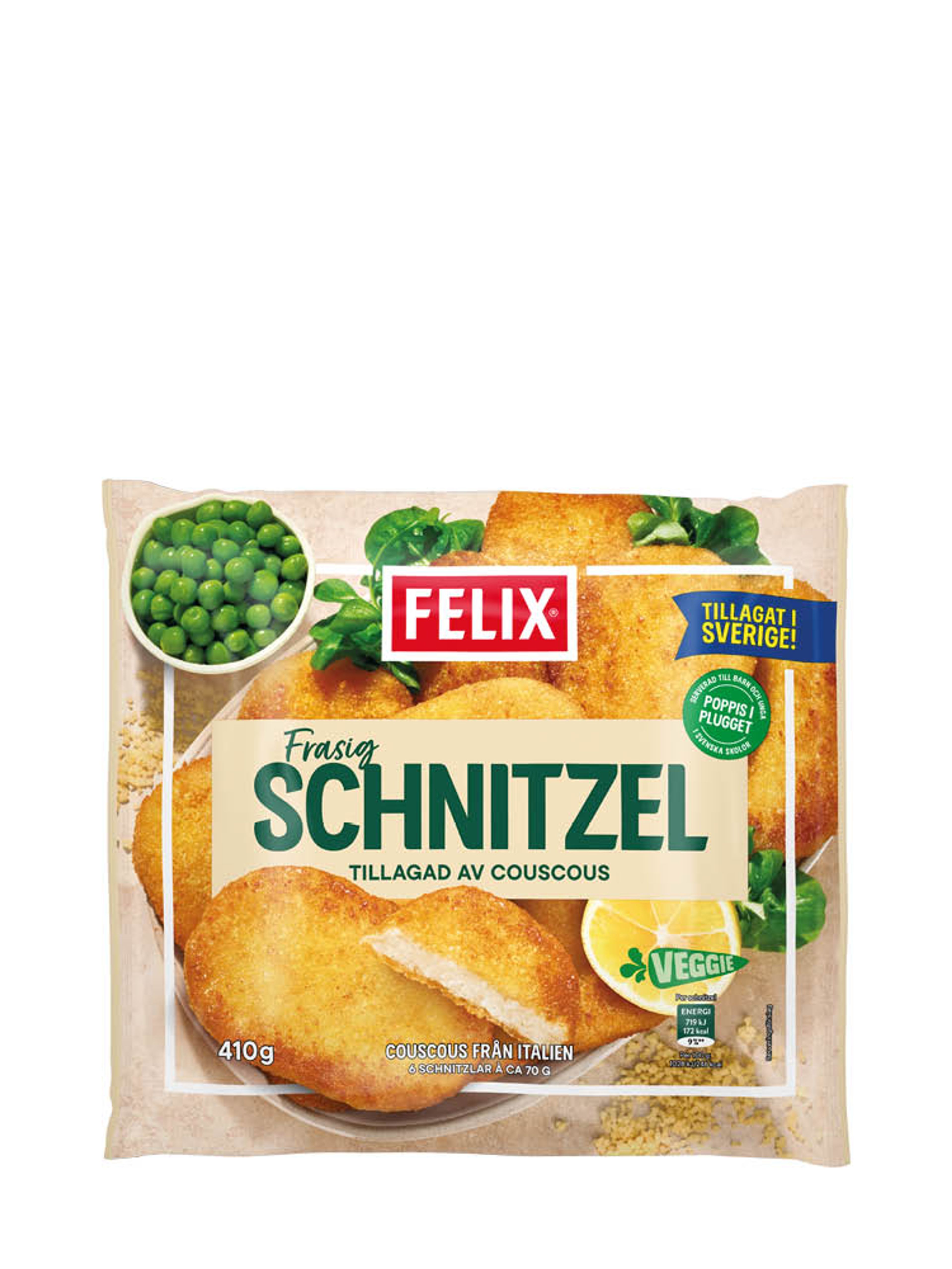 Produktbild som visar Frasig Schnitzel från Felix