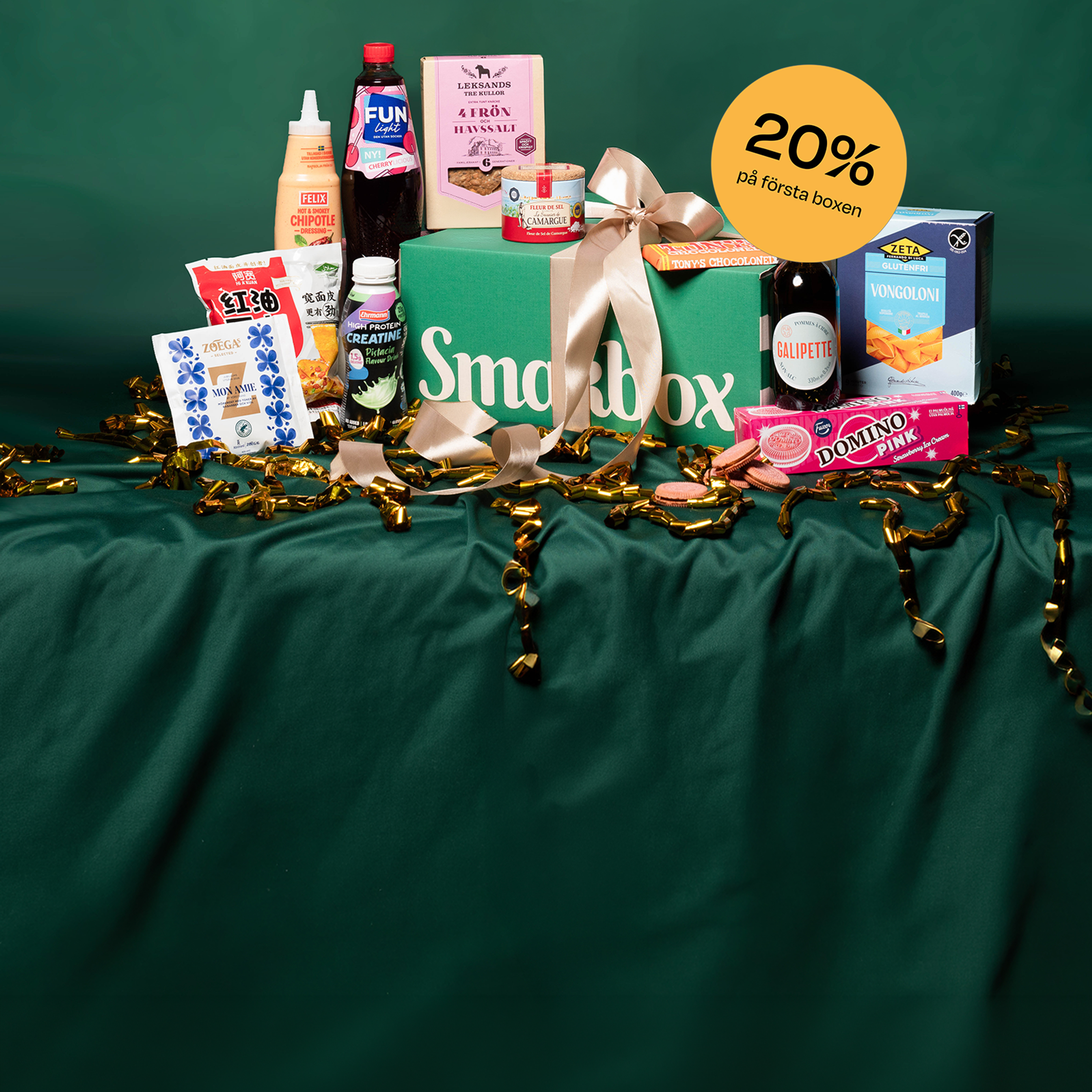 Hitta nya favoriter med Smakbox – Sveriges största provsmakningsbox