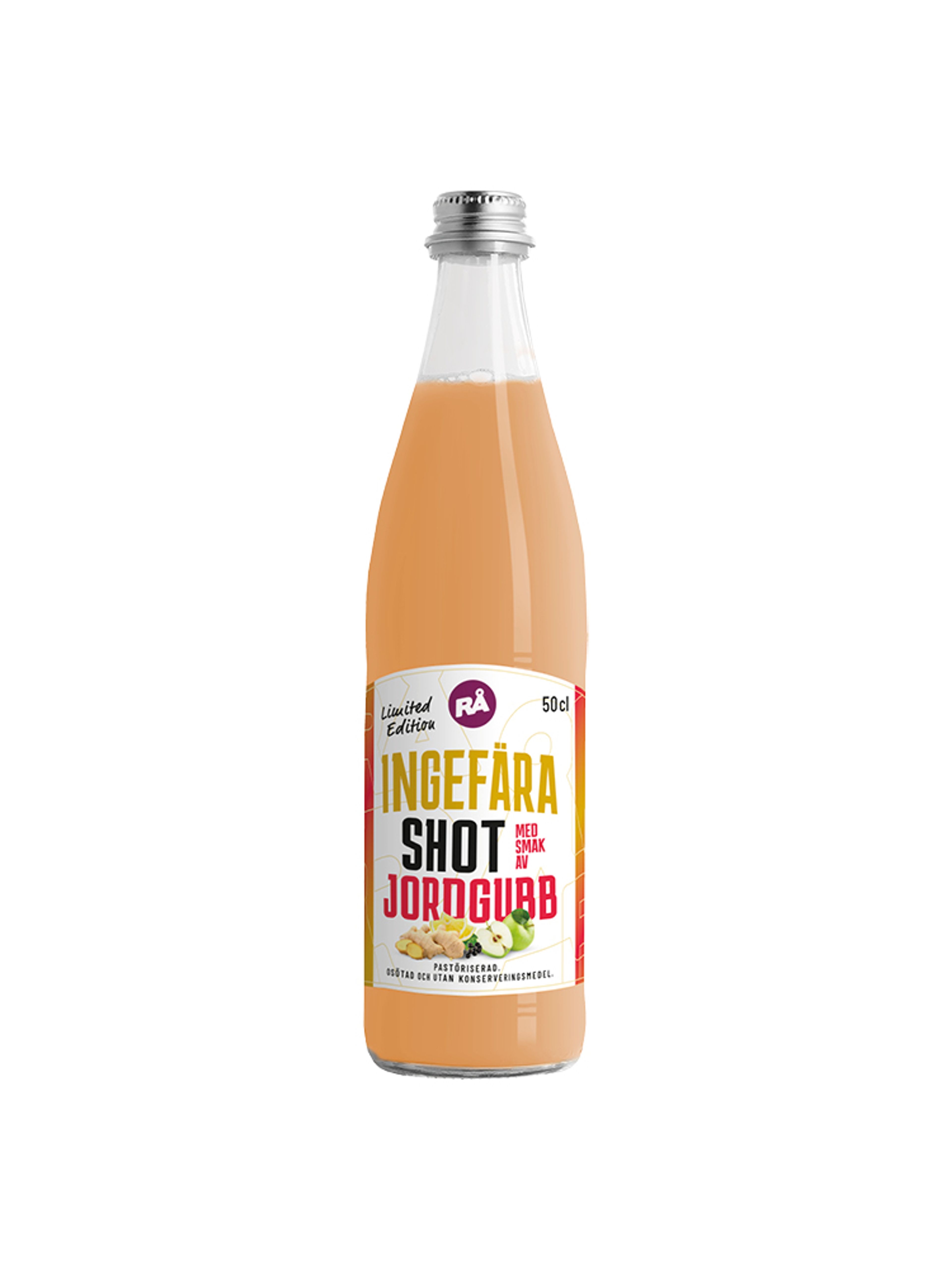 Produktbild som visar Ingefära Shot Jordgubb från RÅ