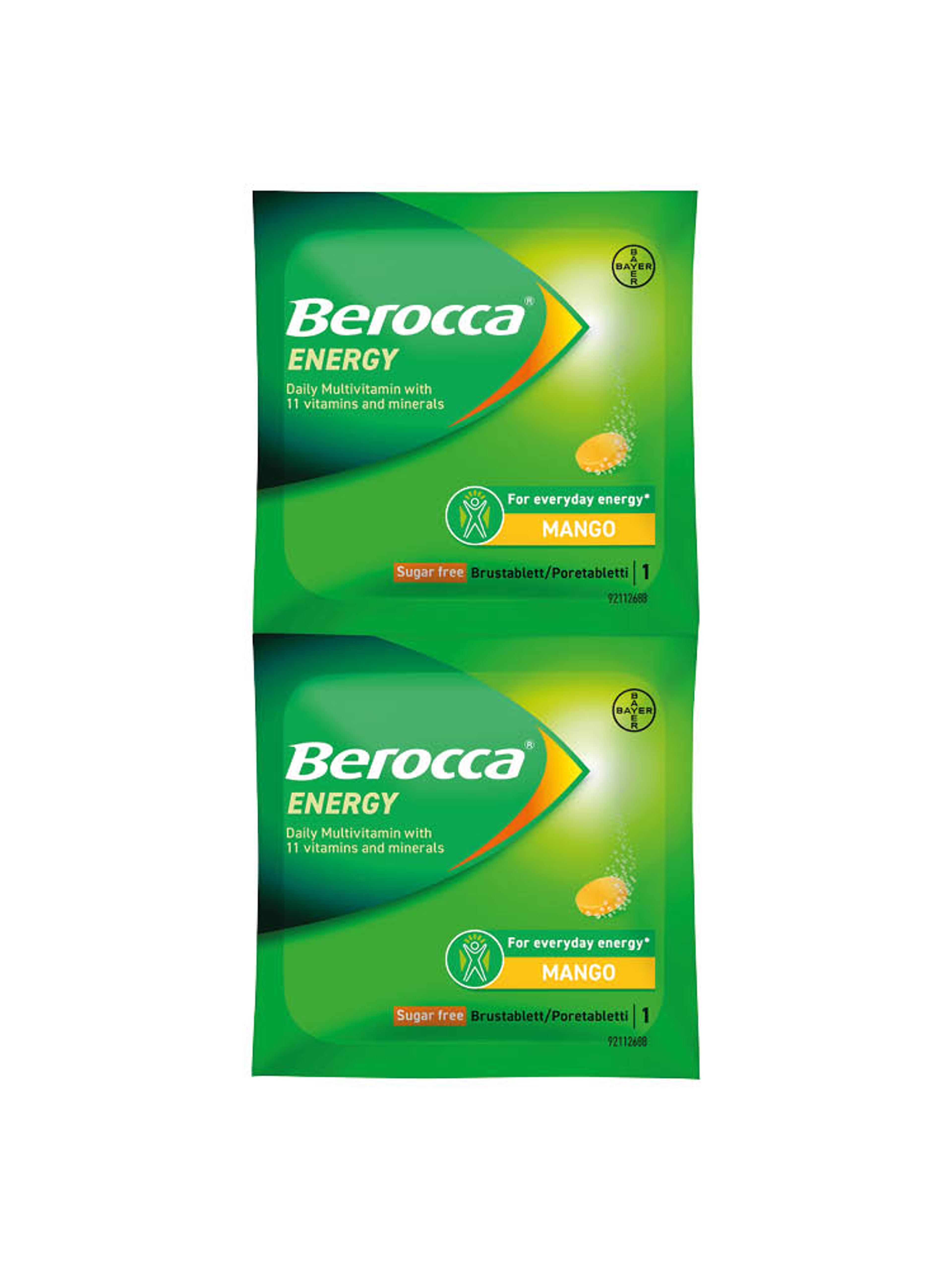 Produktbild som visar Energy Mango 2-pack från Berocca