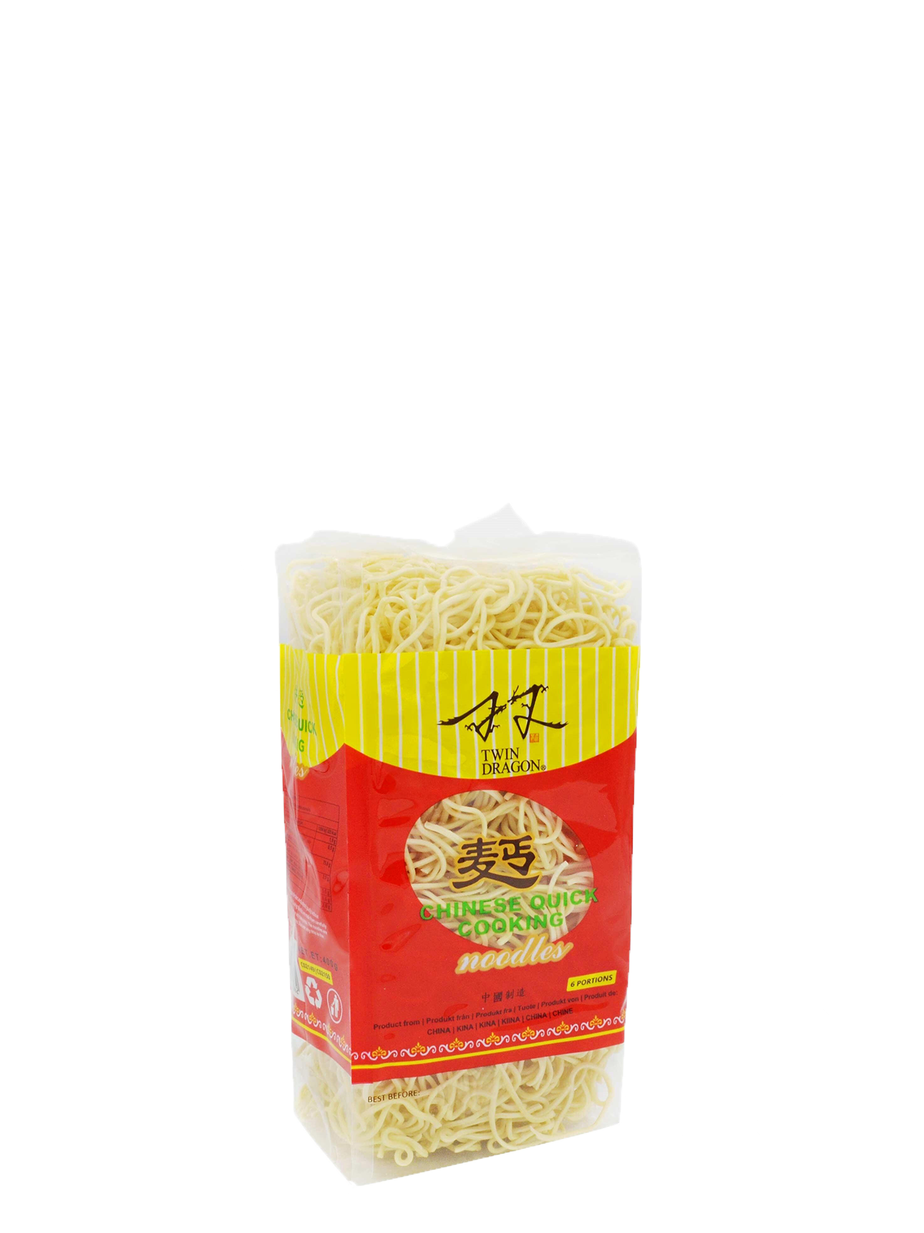 Produktbild som visar Quick Cooking Noodles från Twin Dragon