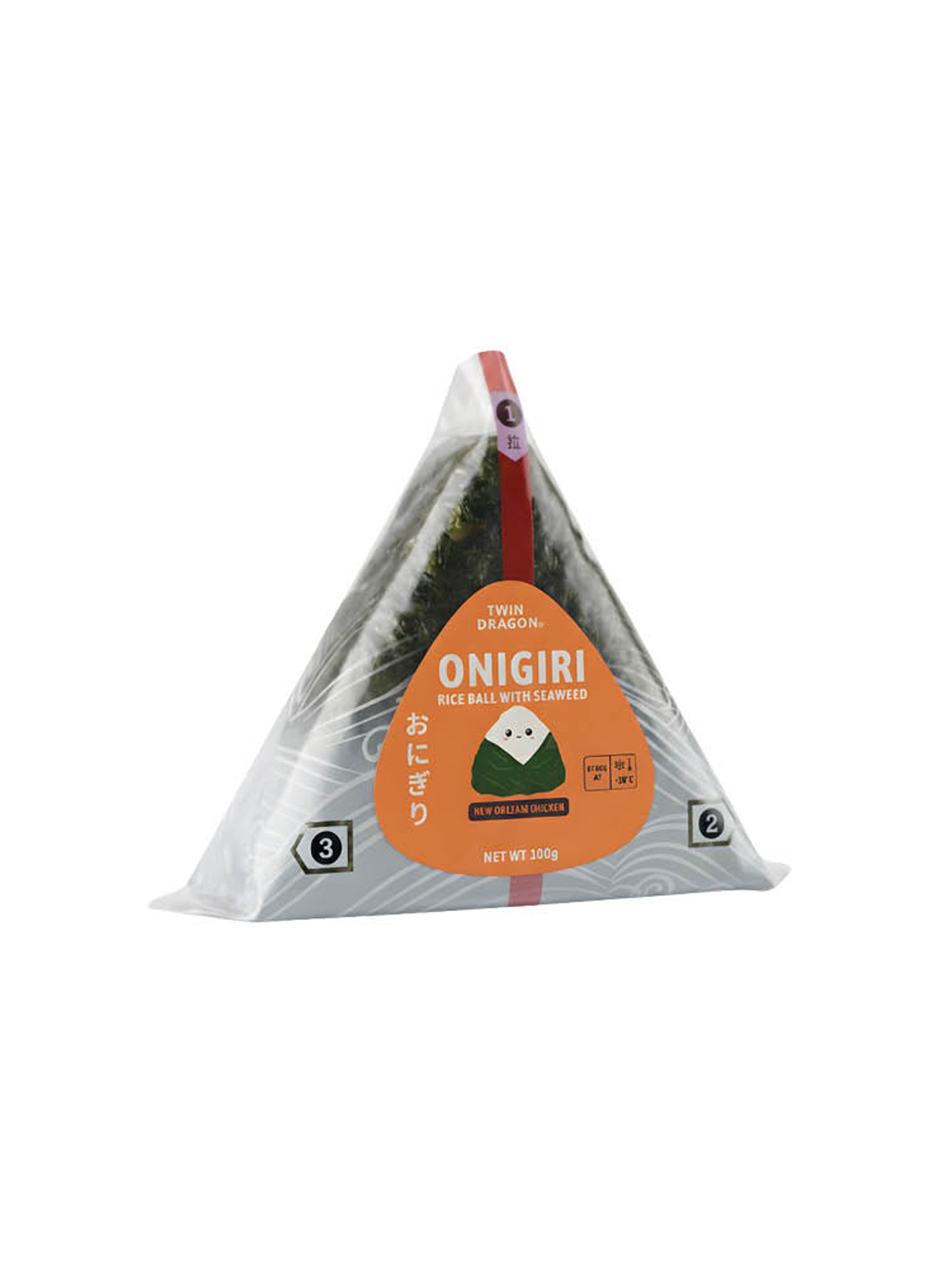 Produktbild som visar Onigiri New Orleans Chicken från Twin Dragon