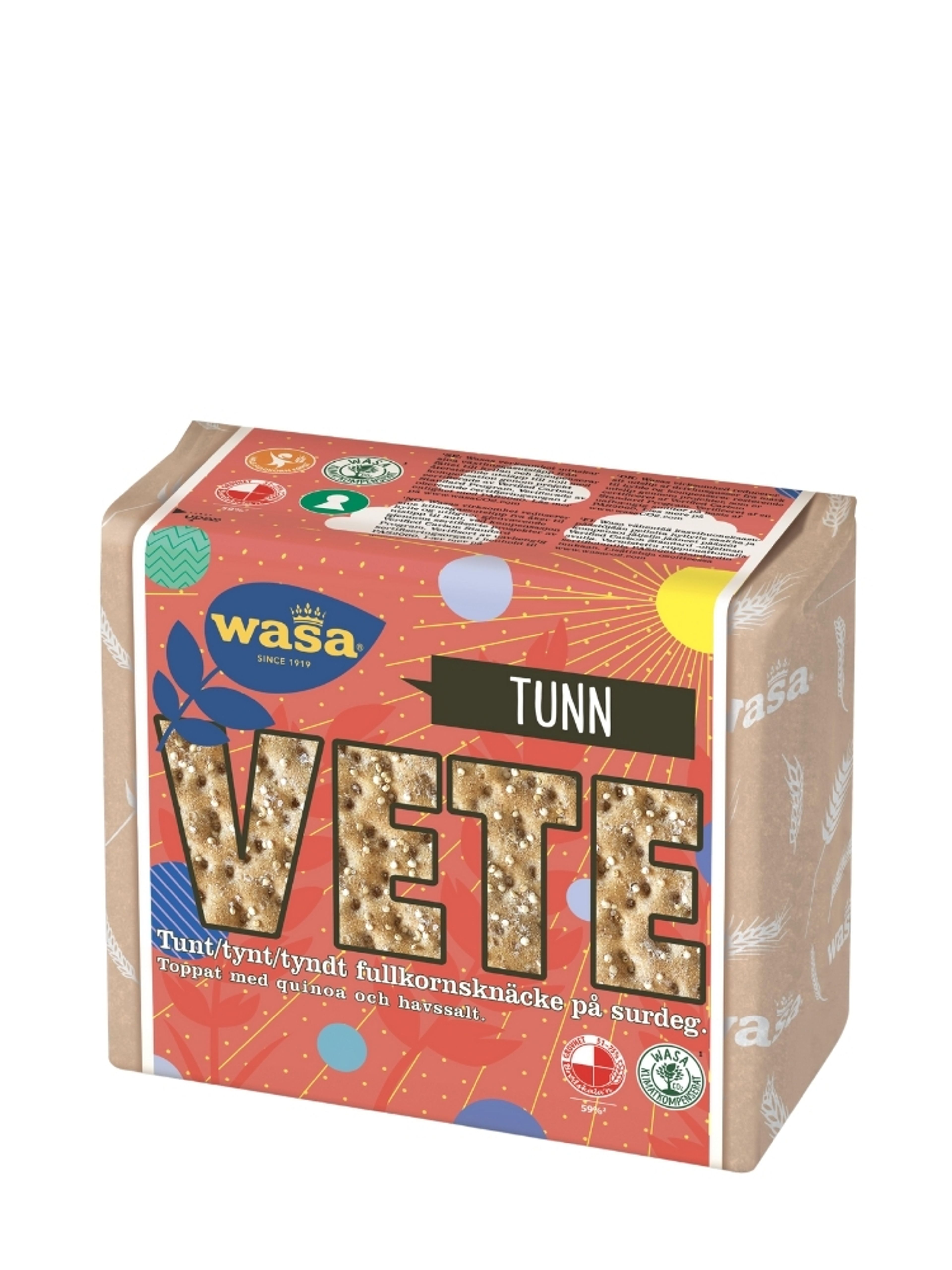 Produktbild som visar Tunn Vete från Wasa