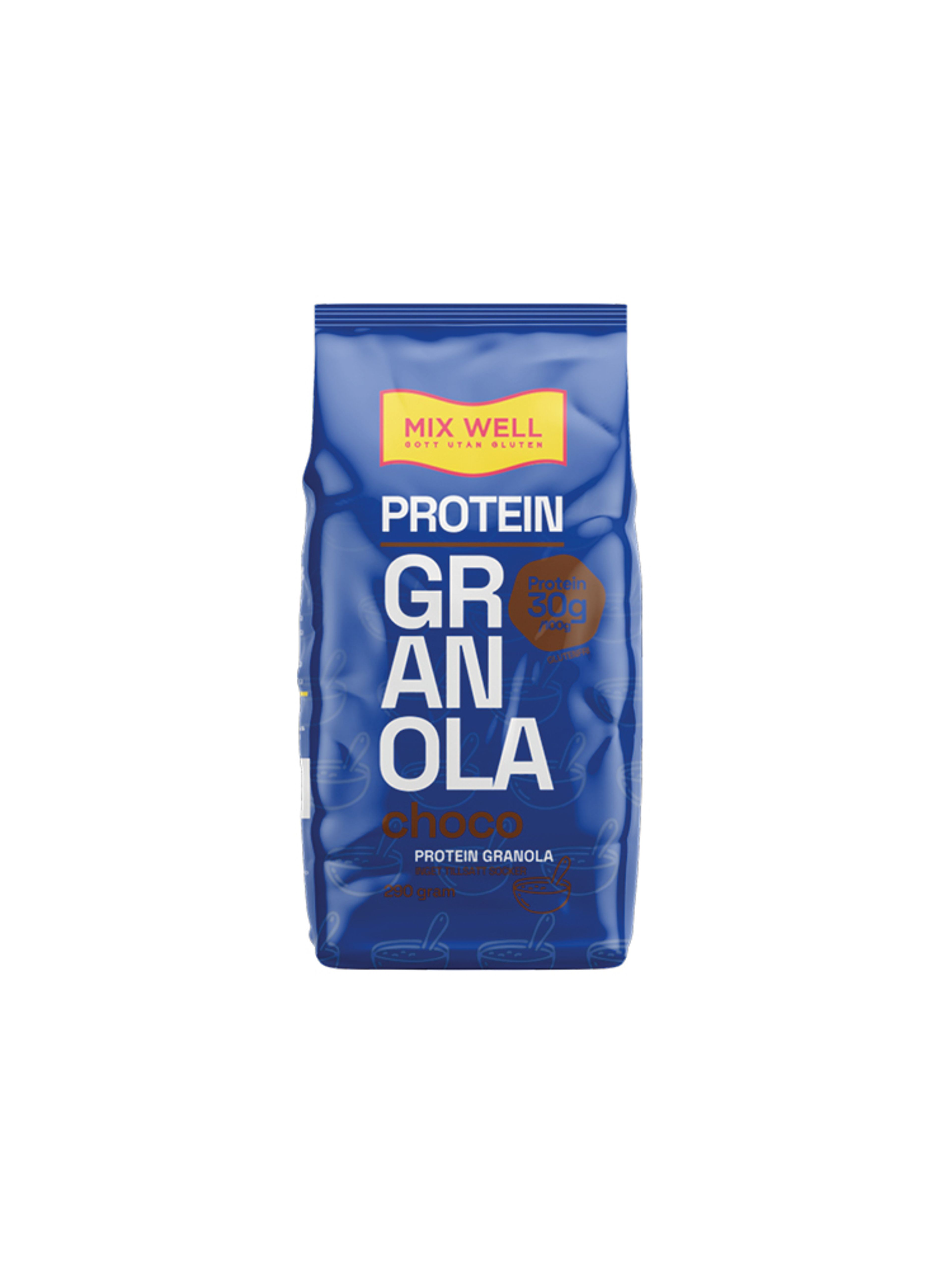 Produktbild som visar Protein Granola Jordgubb Choco från Mixwell