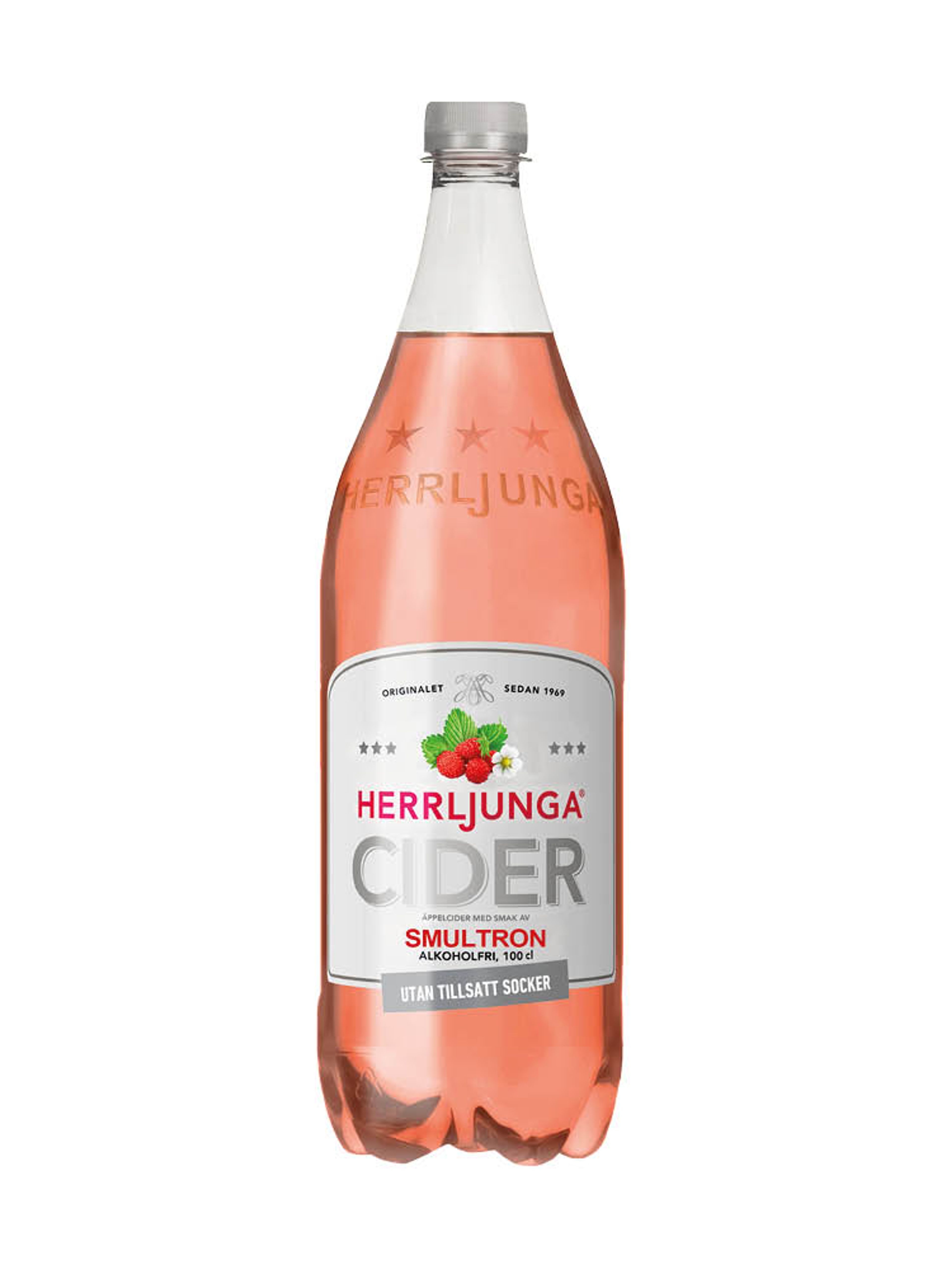 Produktbild som visar Äppelcider Smultron från Herrljunga