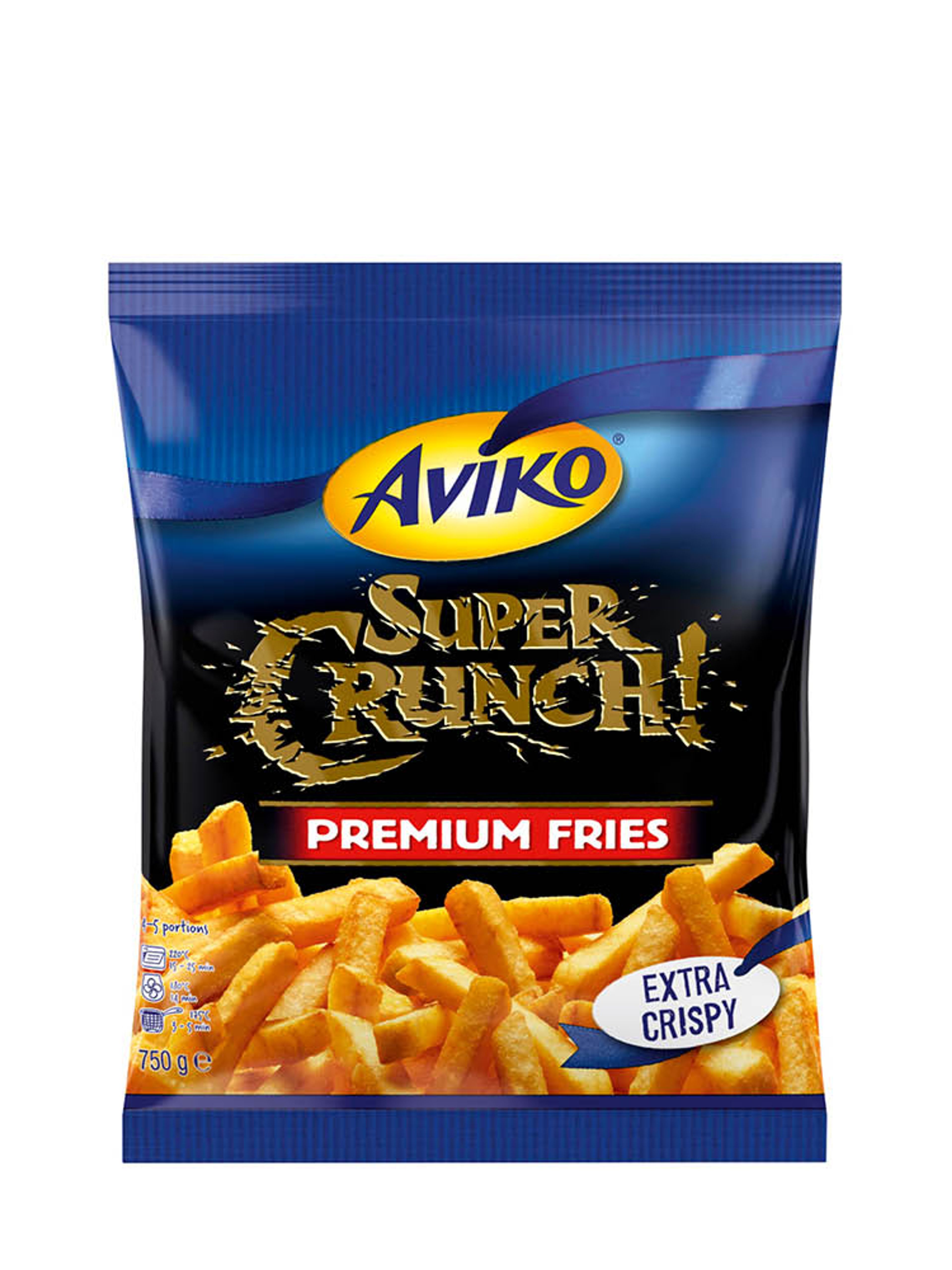 Produktbild som visar Super Crunch Premium Fries från Aviko