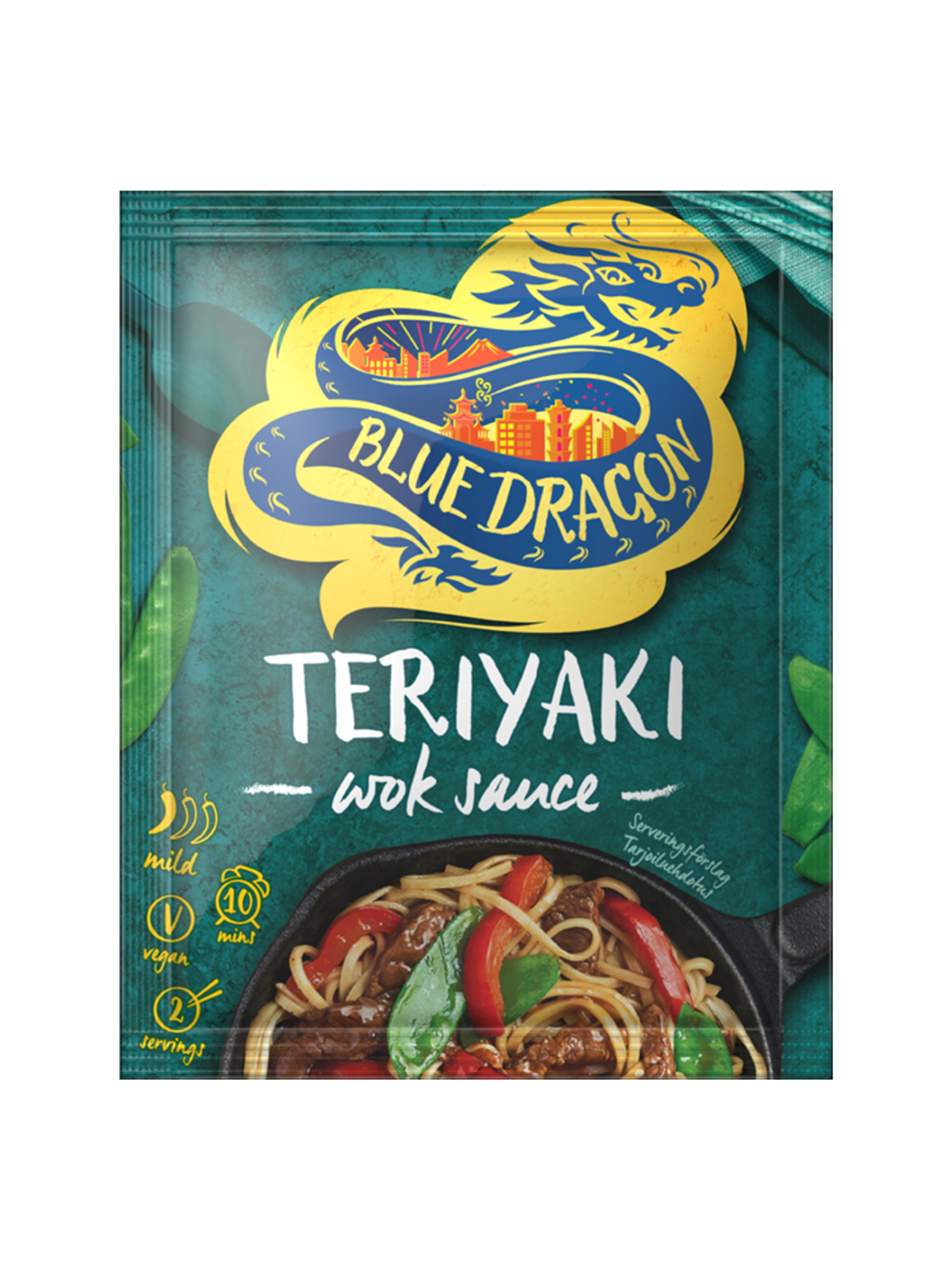 Produktbild som visar Woksås Teriyaki från Blue Dragon