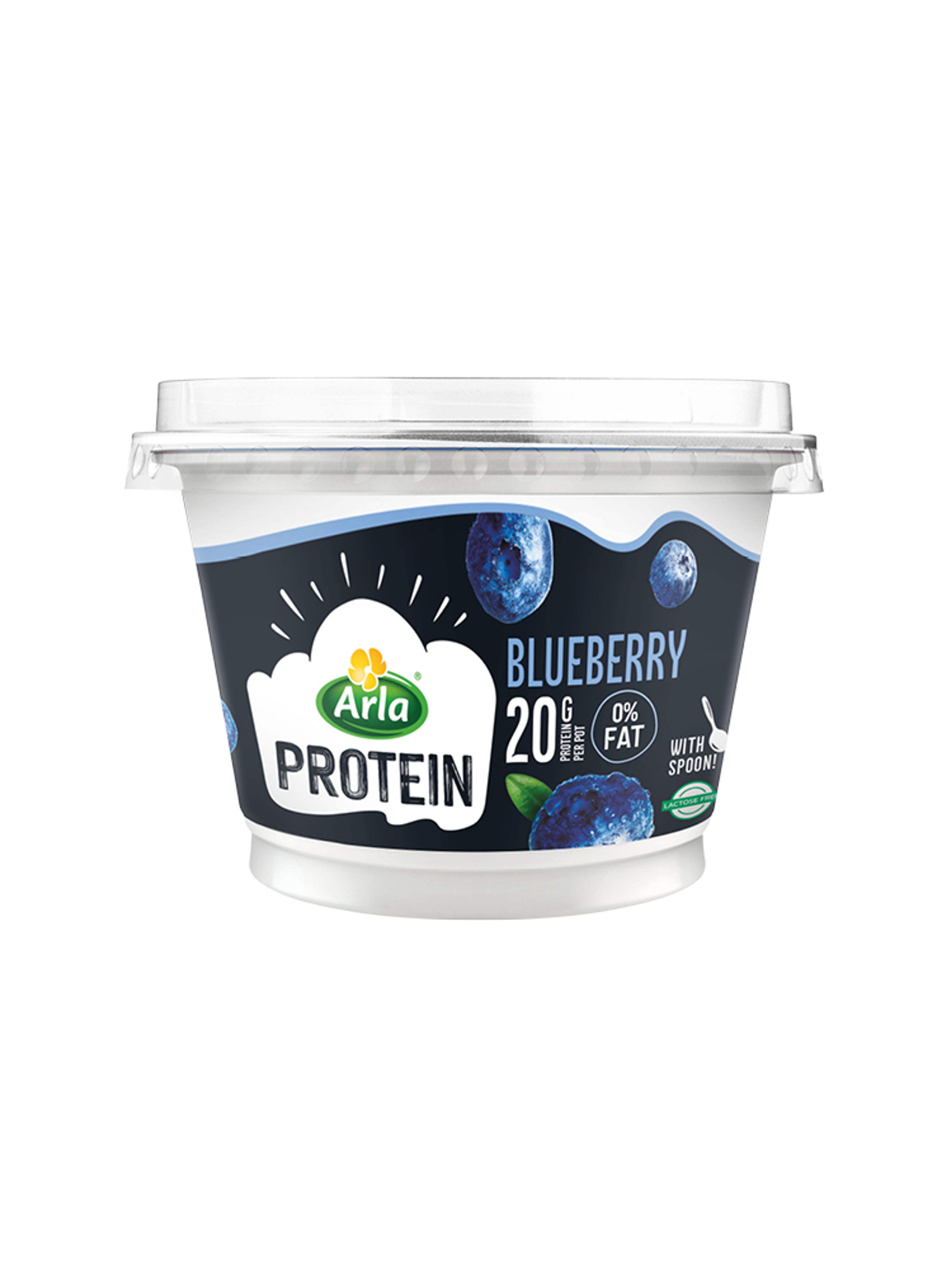Produktbild som visar Proteinkvarg blåbär från Arla Protein