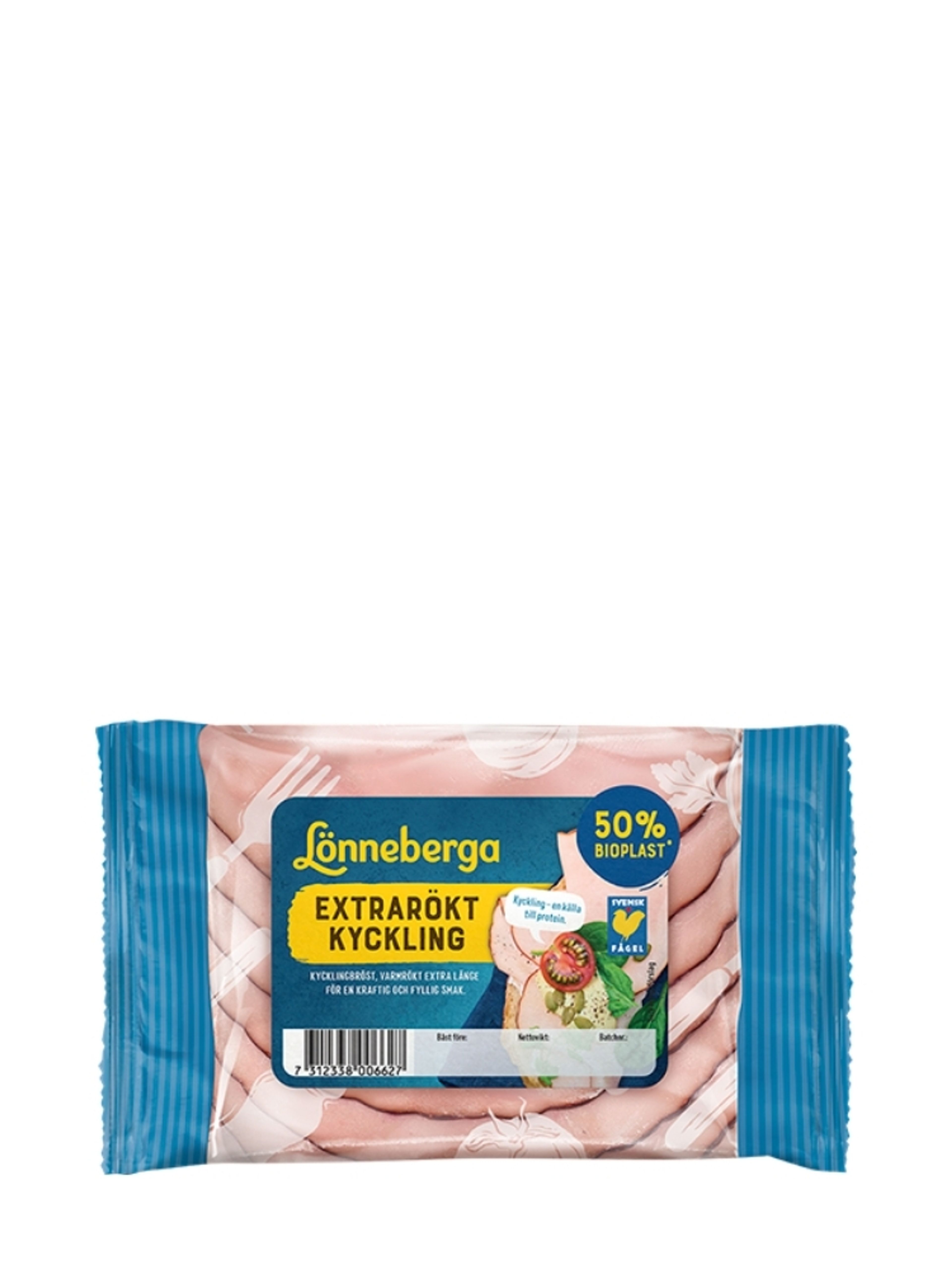 Produktbild som visar Extrarökt Kyckling från Lönneberga