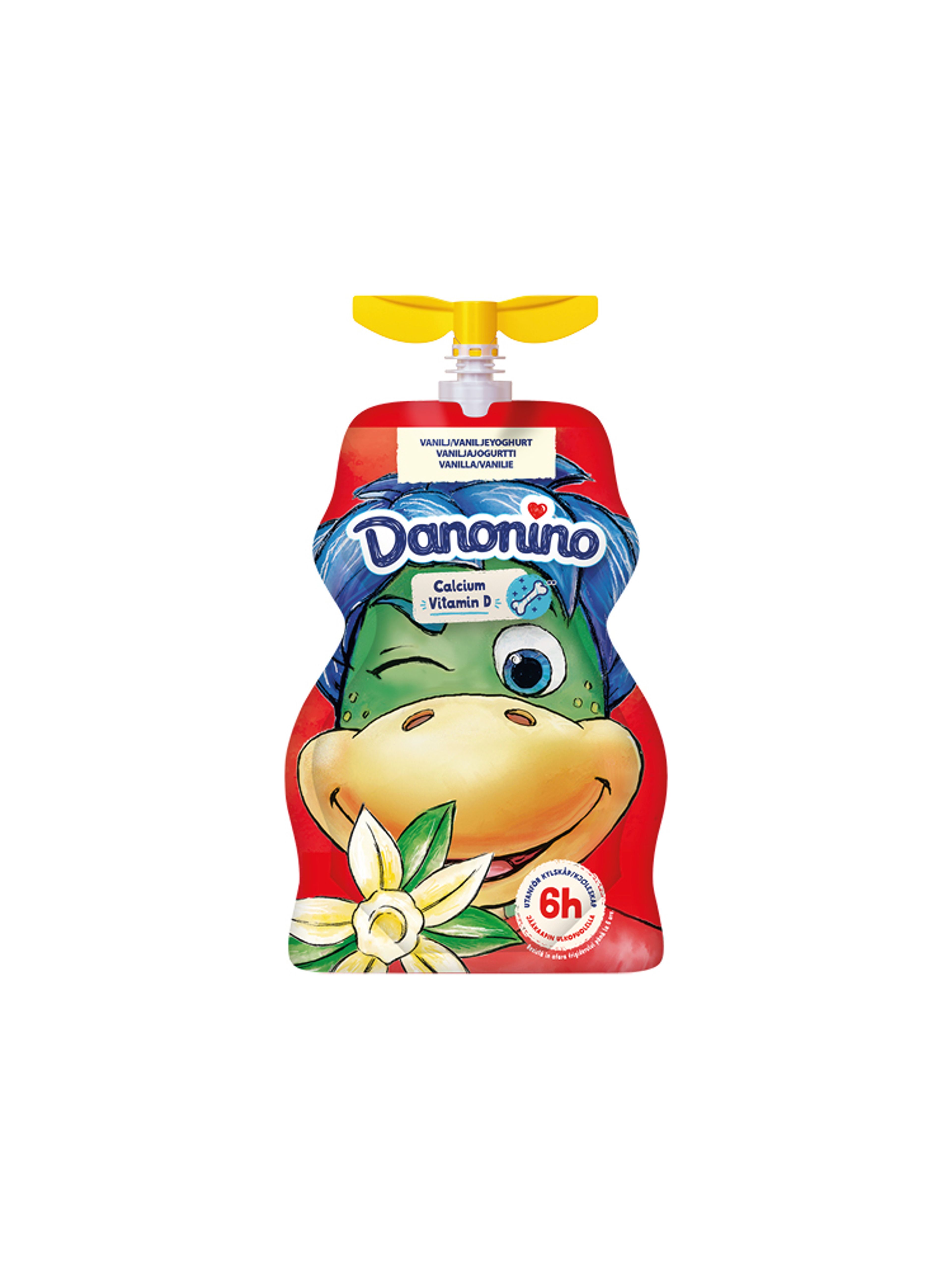 Produktbild som visar Yoghurt Vanilj från Danonino