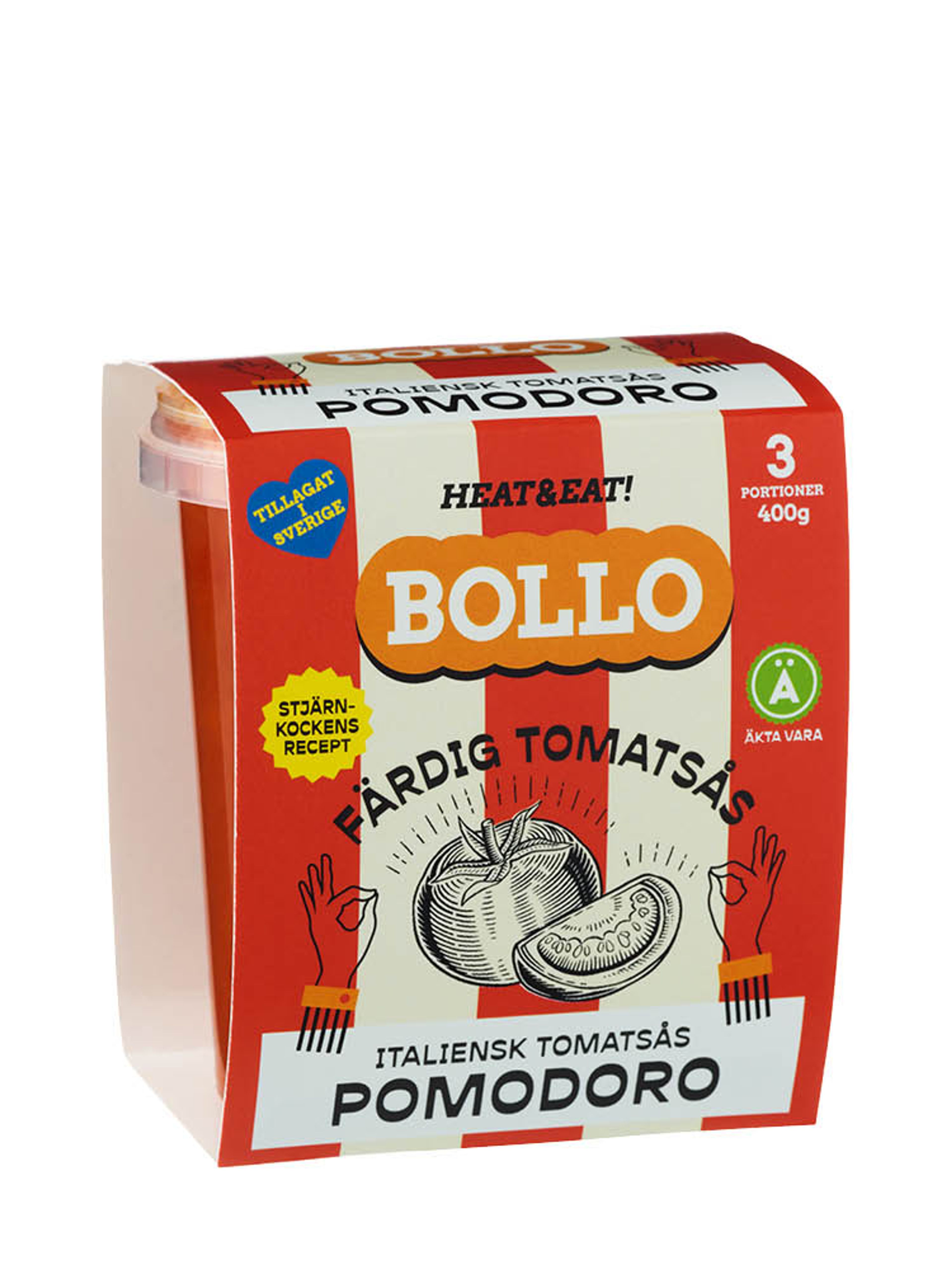 Produktbild som visar Färdig Tomatsås från BOLLO