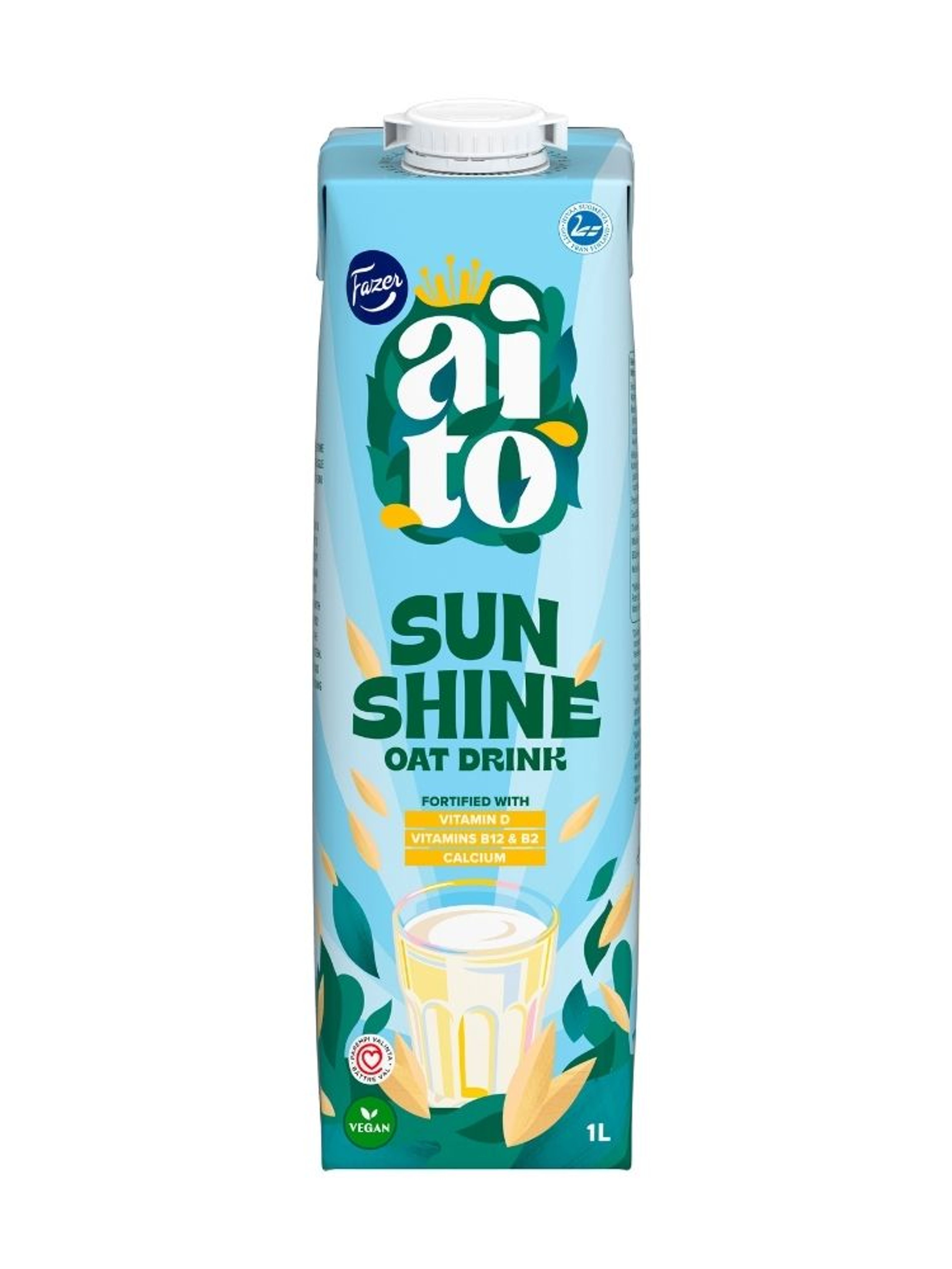 Produktbild som visar Havredryck Sunshine från Fazer Aito