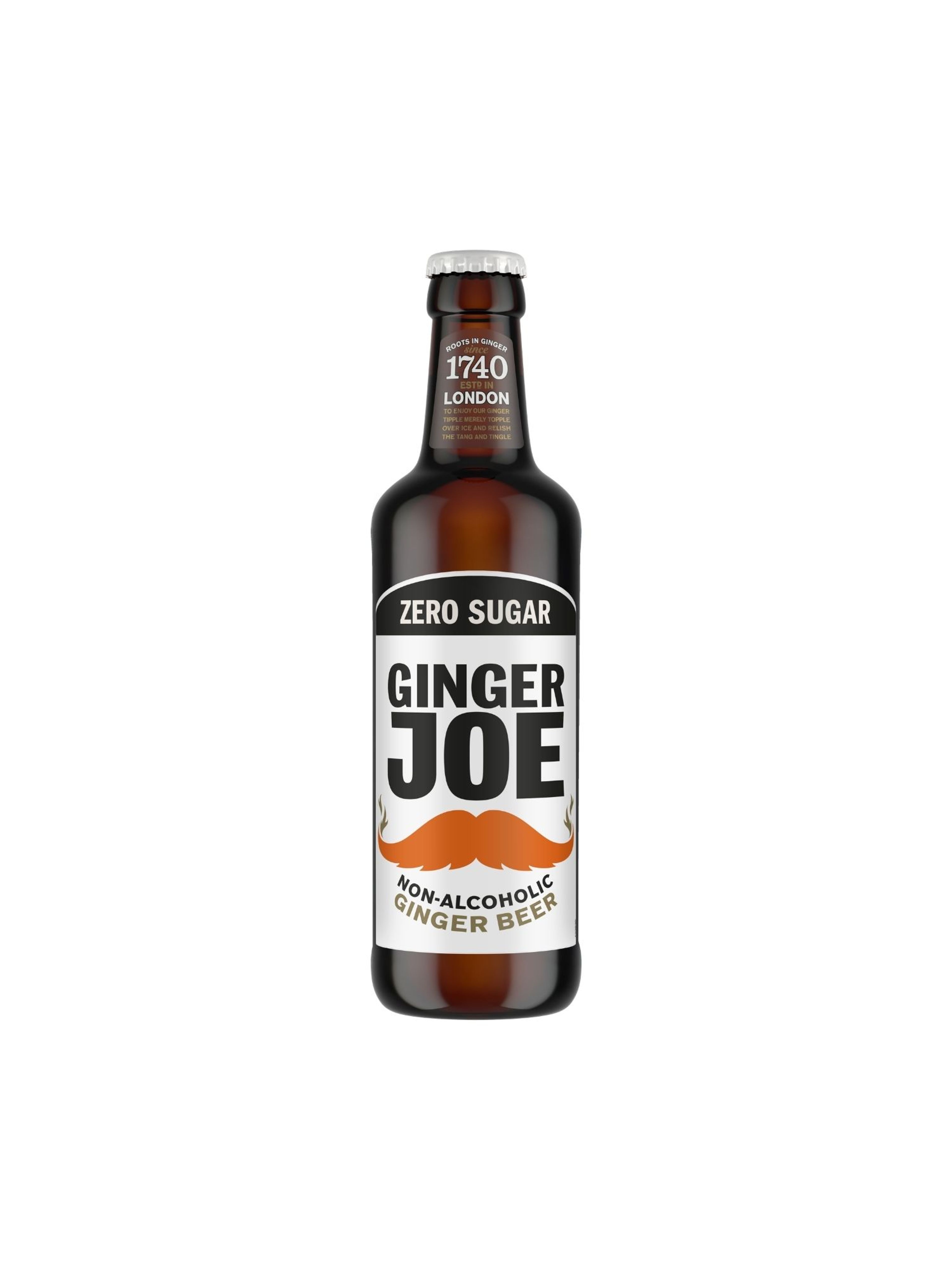 Produktbild som visar Alkoholfri Ginger Beer Zero från Ginger Joe