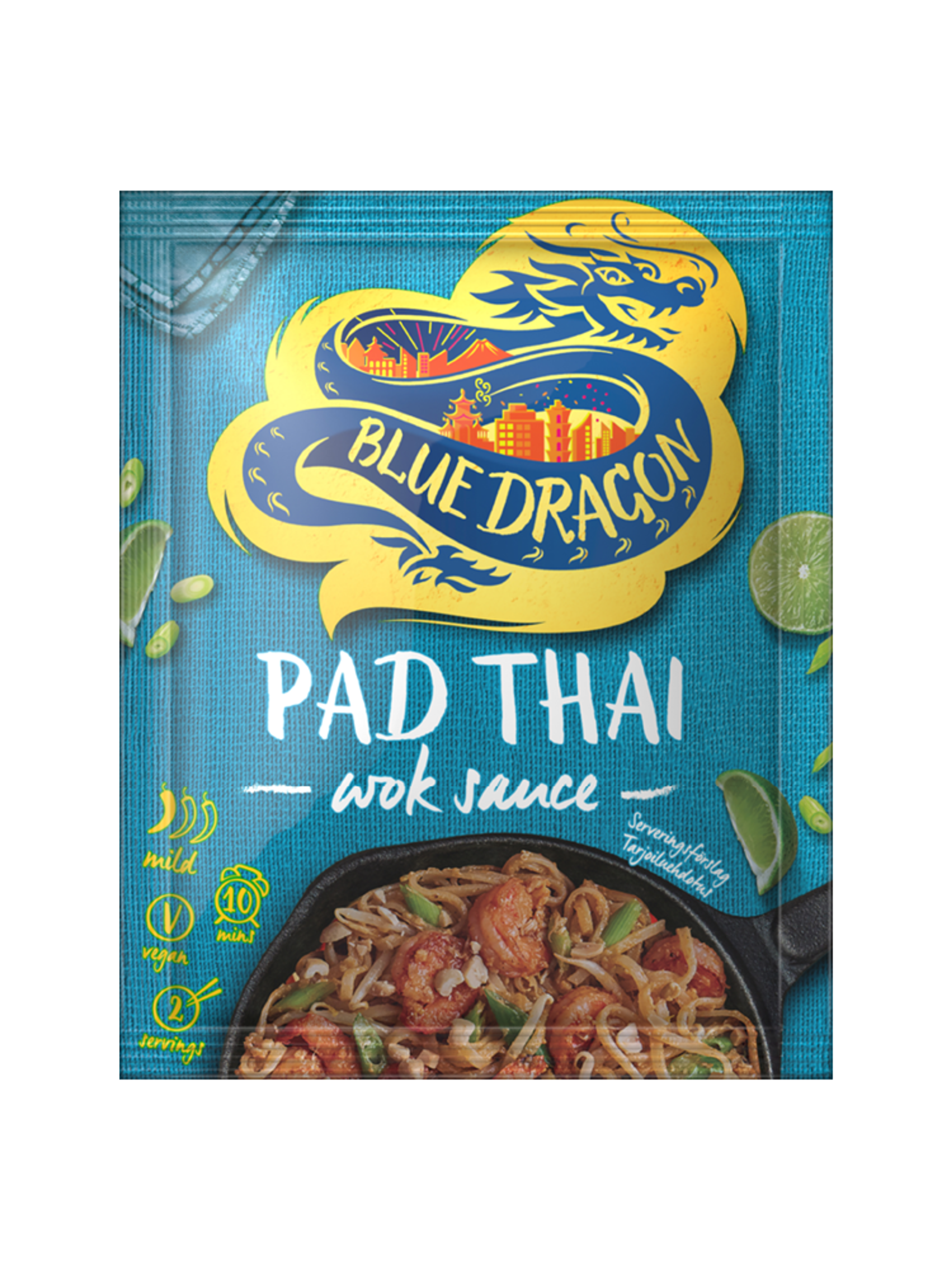 Produktbild som visar Woksås Pad Thai från Blue Dragon