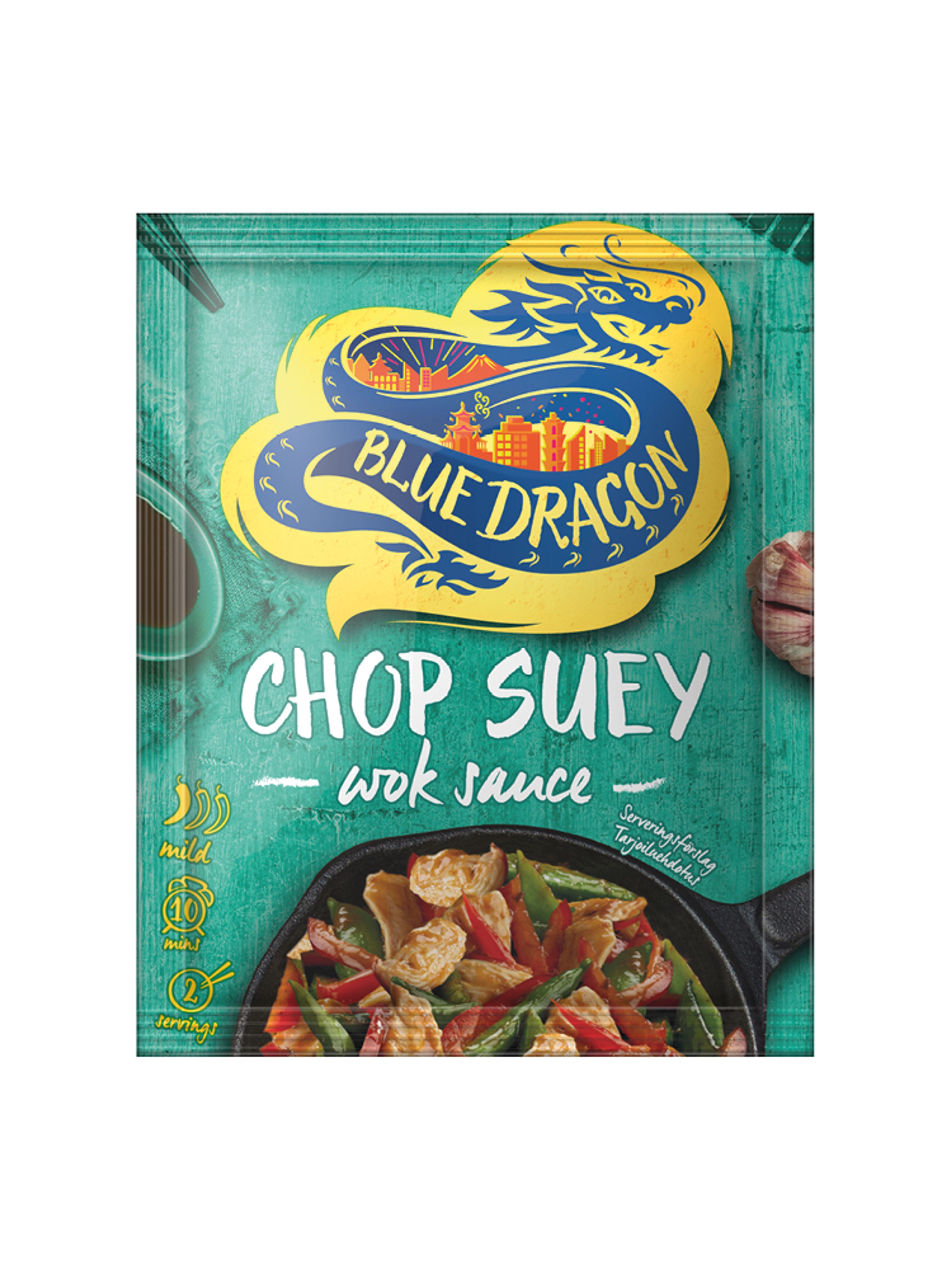Produktbild som visar Woksås Chop Suey från Blue Dragon