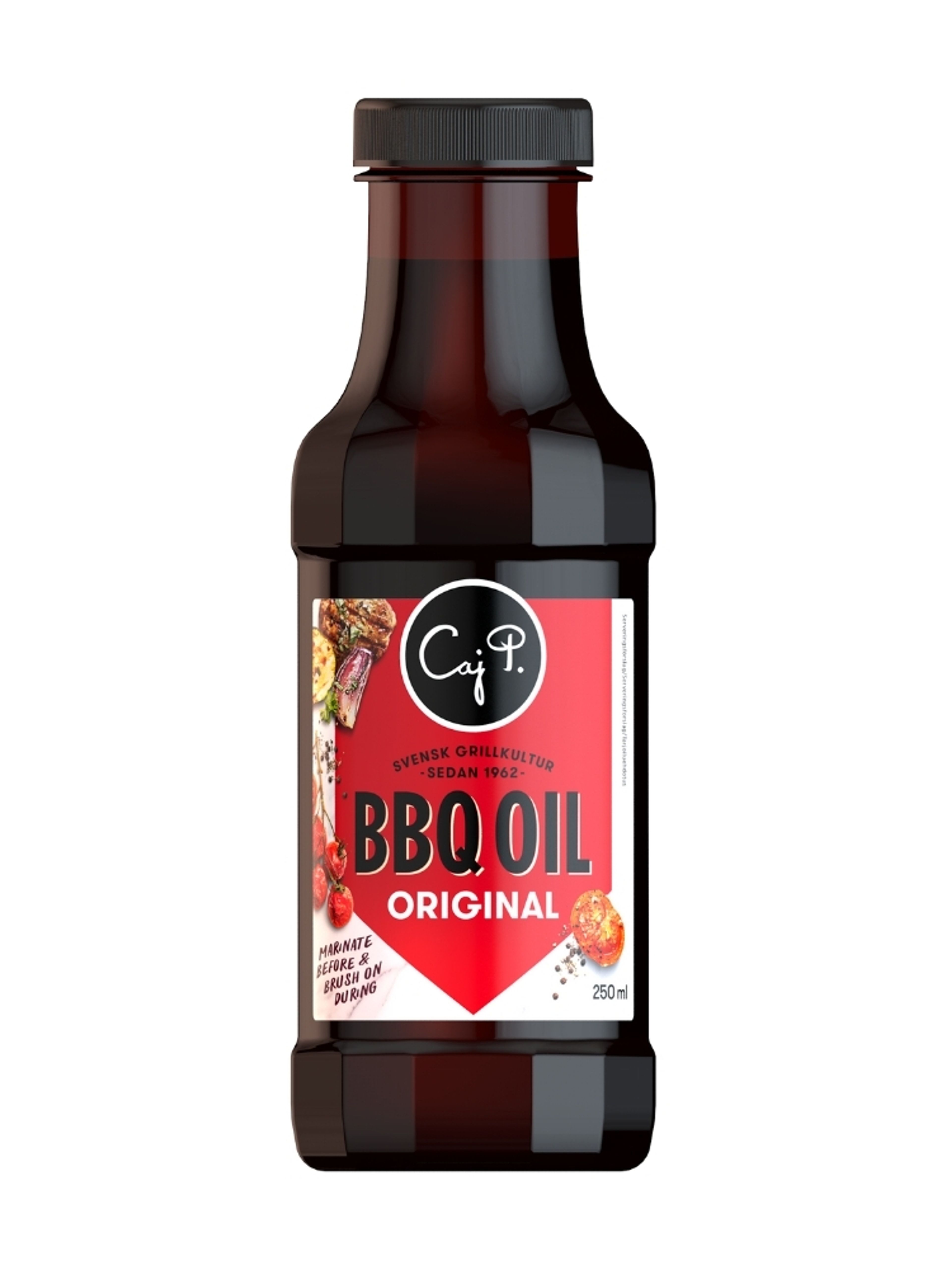 Produktbild som visar Grillolja Original från Caj P