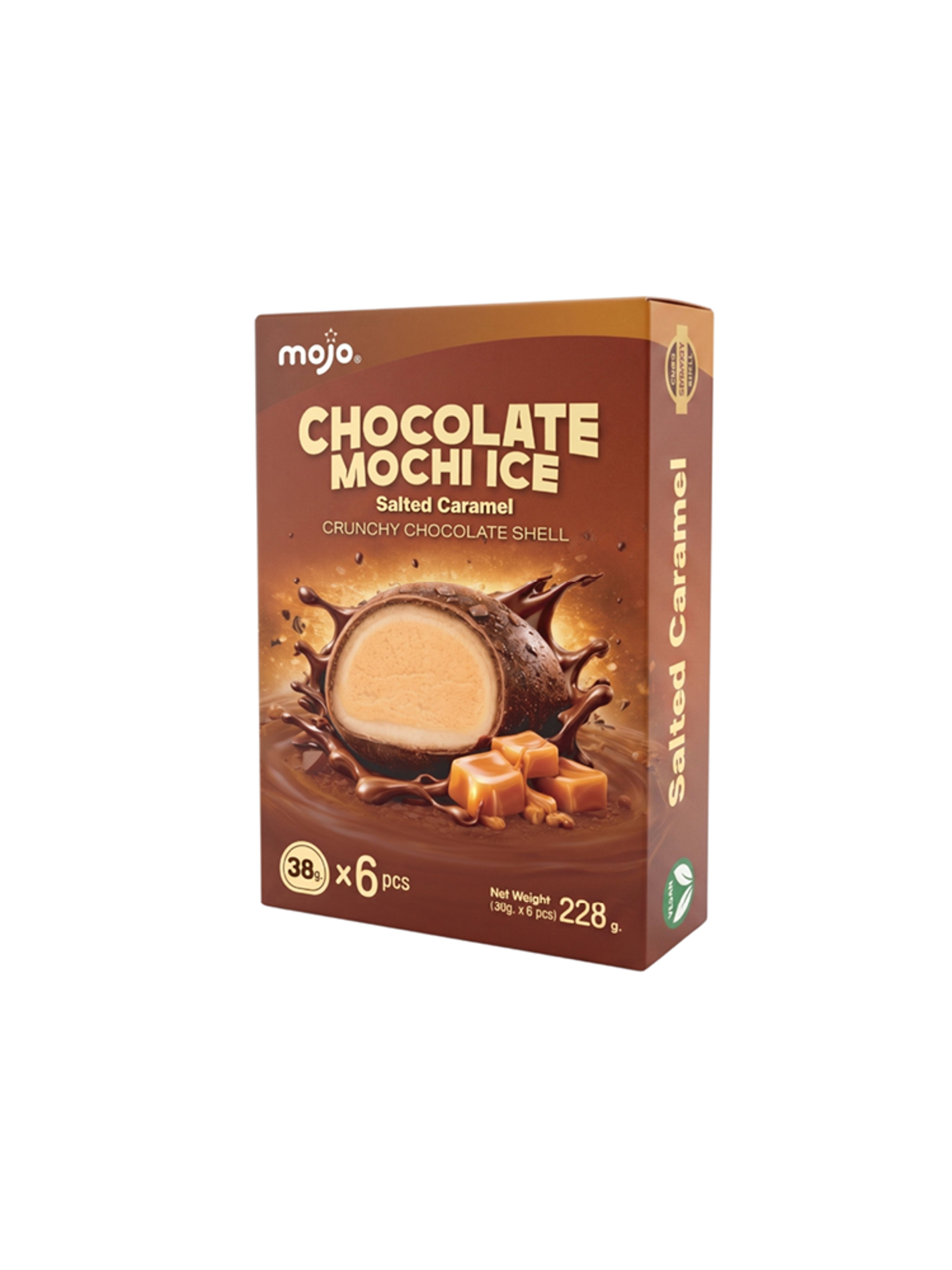 Produktbild som visar Mochi - Chocolate Salted Caramel från Mojo